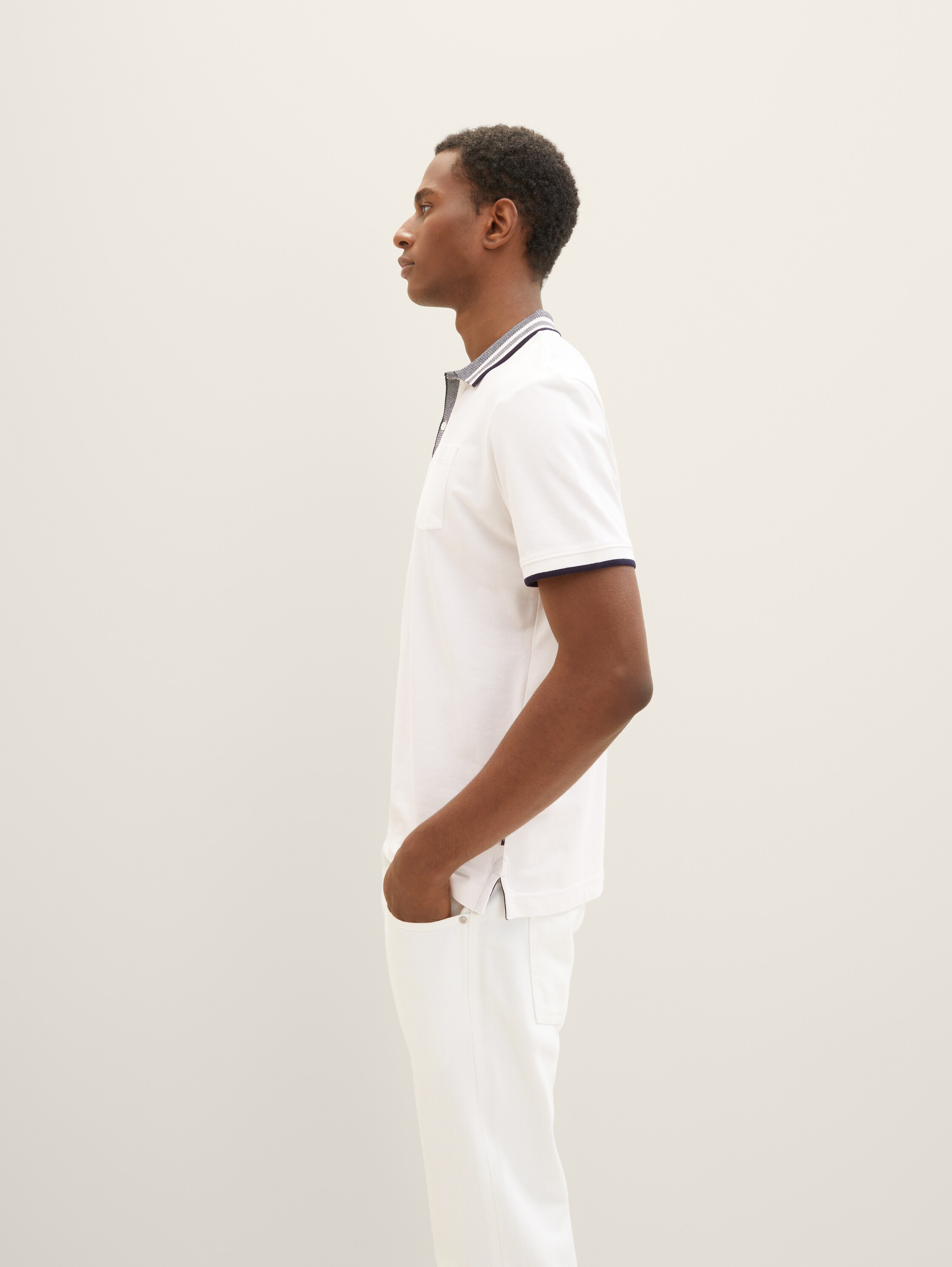 Poloshirt - off white