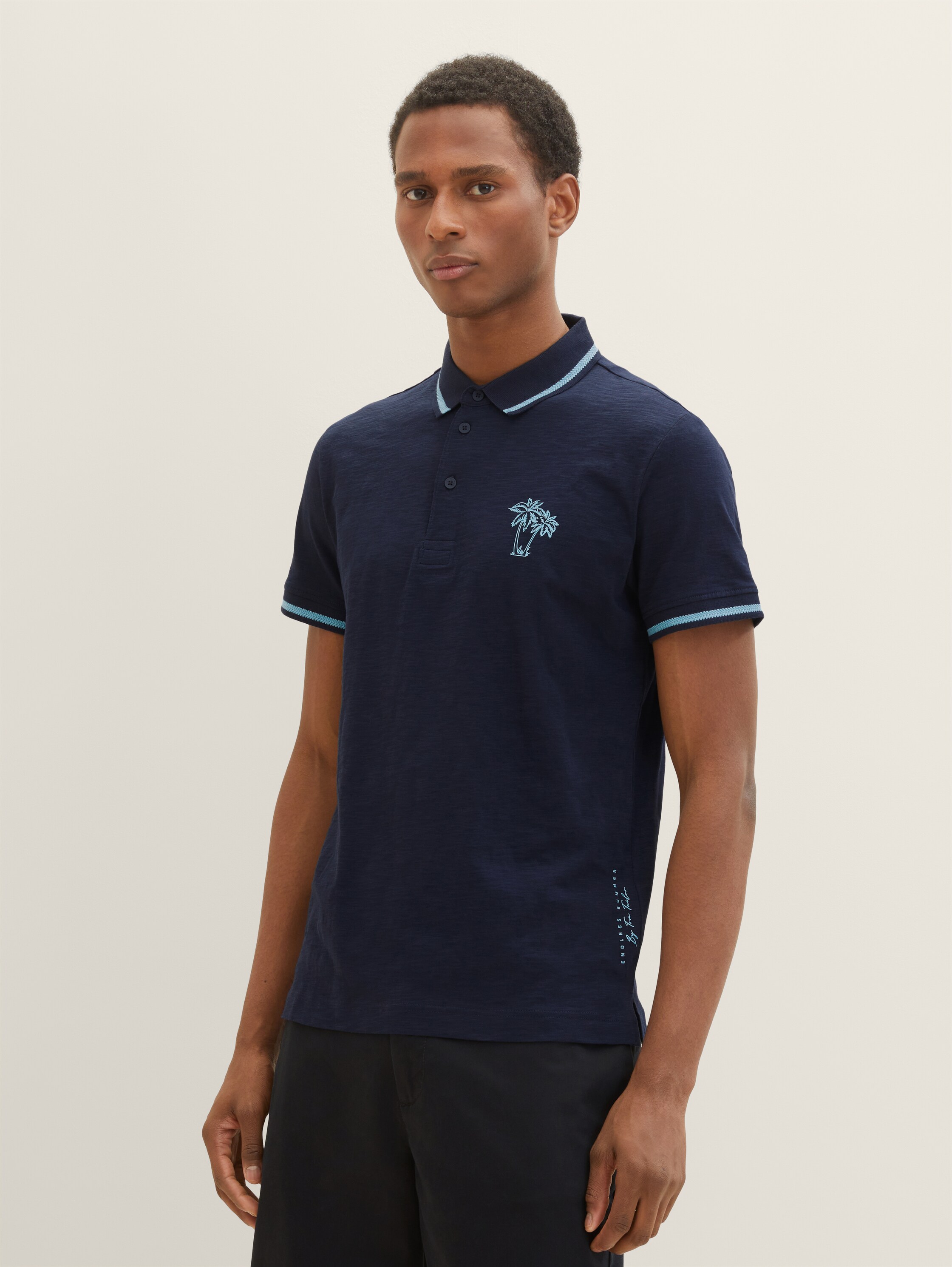Poloshirt mit Print - 3