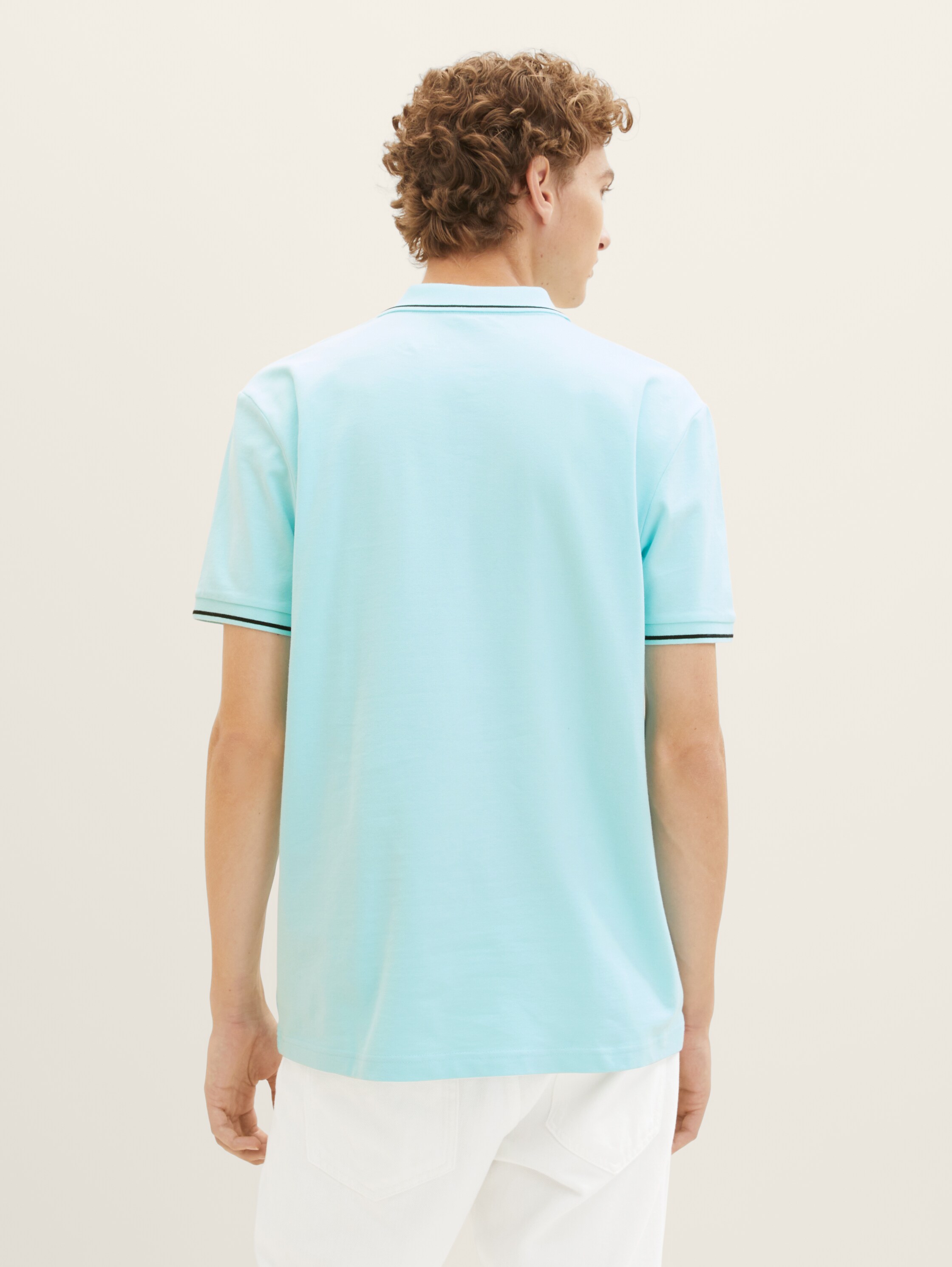 Poloshirt mit Logo Print - 4