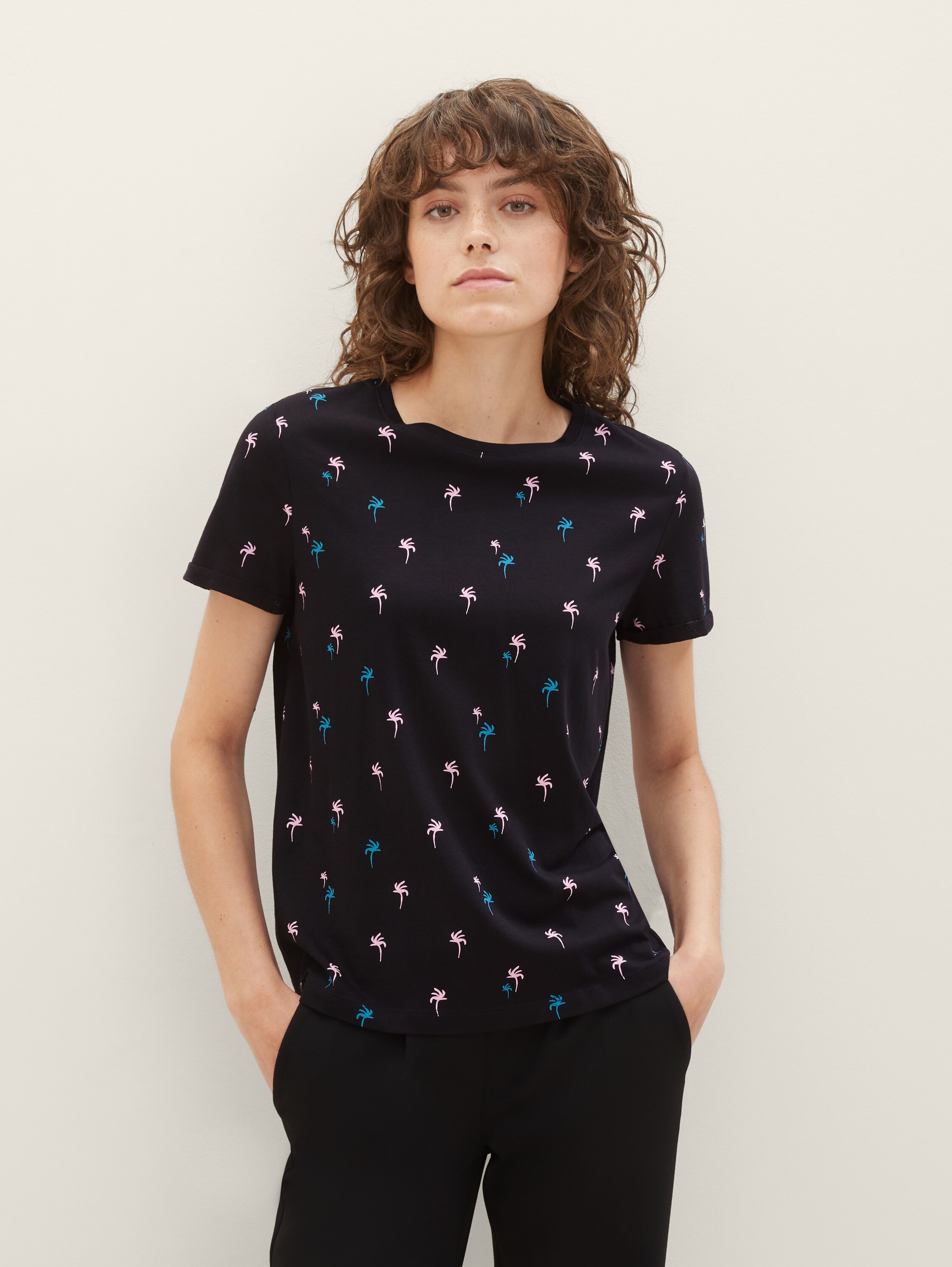 T-Shirt mit Print - 3