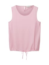 Ausgewählt, Gestreiftes Top von Tom Tailor, rosa