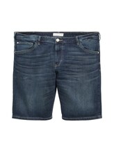 Ausgewählt, Plus Size - Slim Jeans Shorts von Tom Tailor, blau