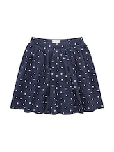 Geselecteerd, Minirok met bloemenpatroon door Tom Tailor, blauw