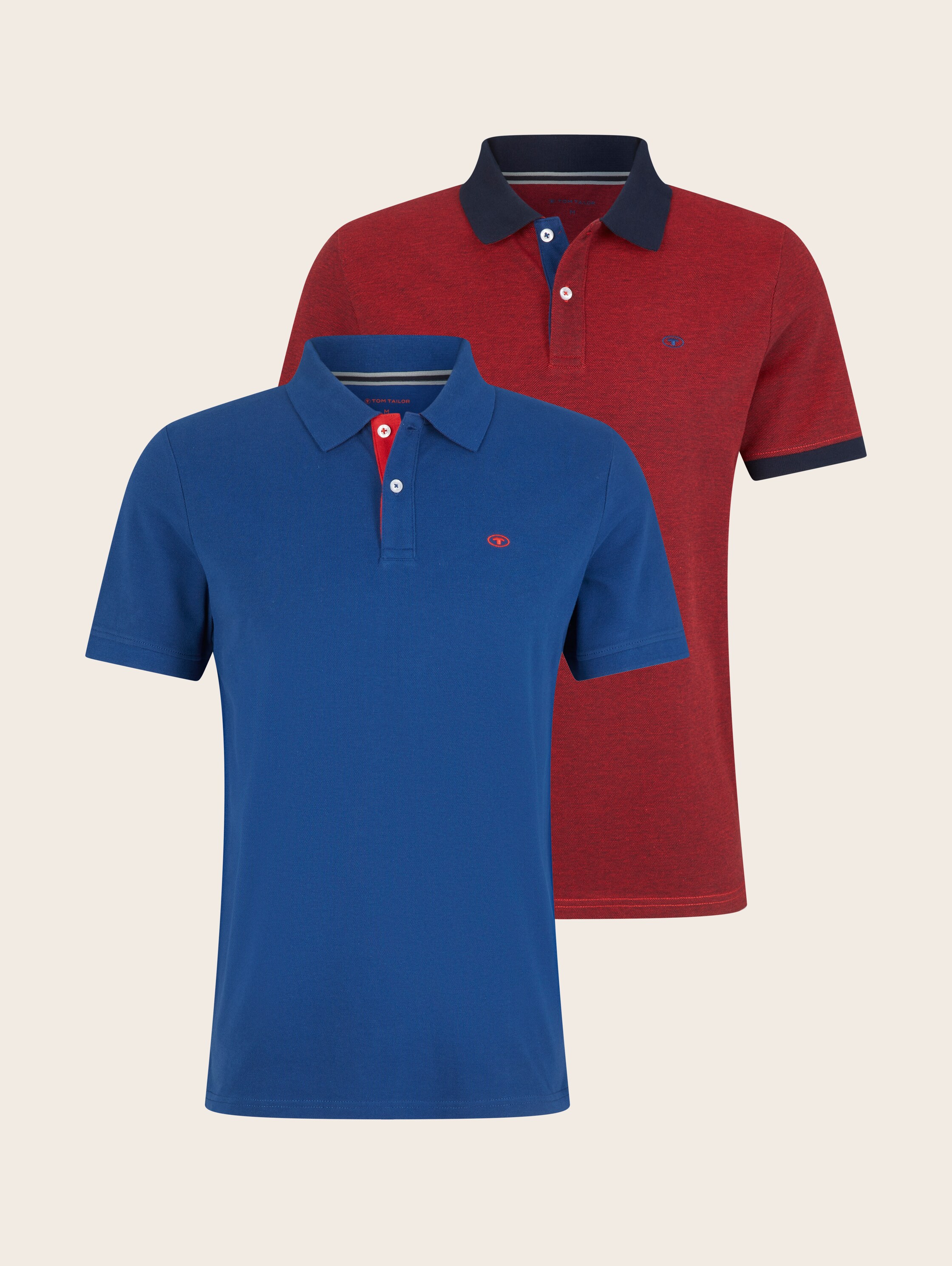 Poloshirts im Doppelpack - after dark blue