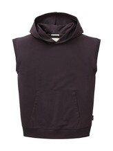 Geselecteerd, Mouwloze hoodie door Tom Tailor, grauw