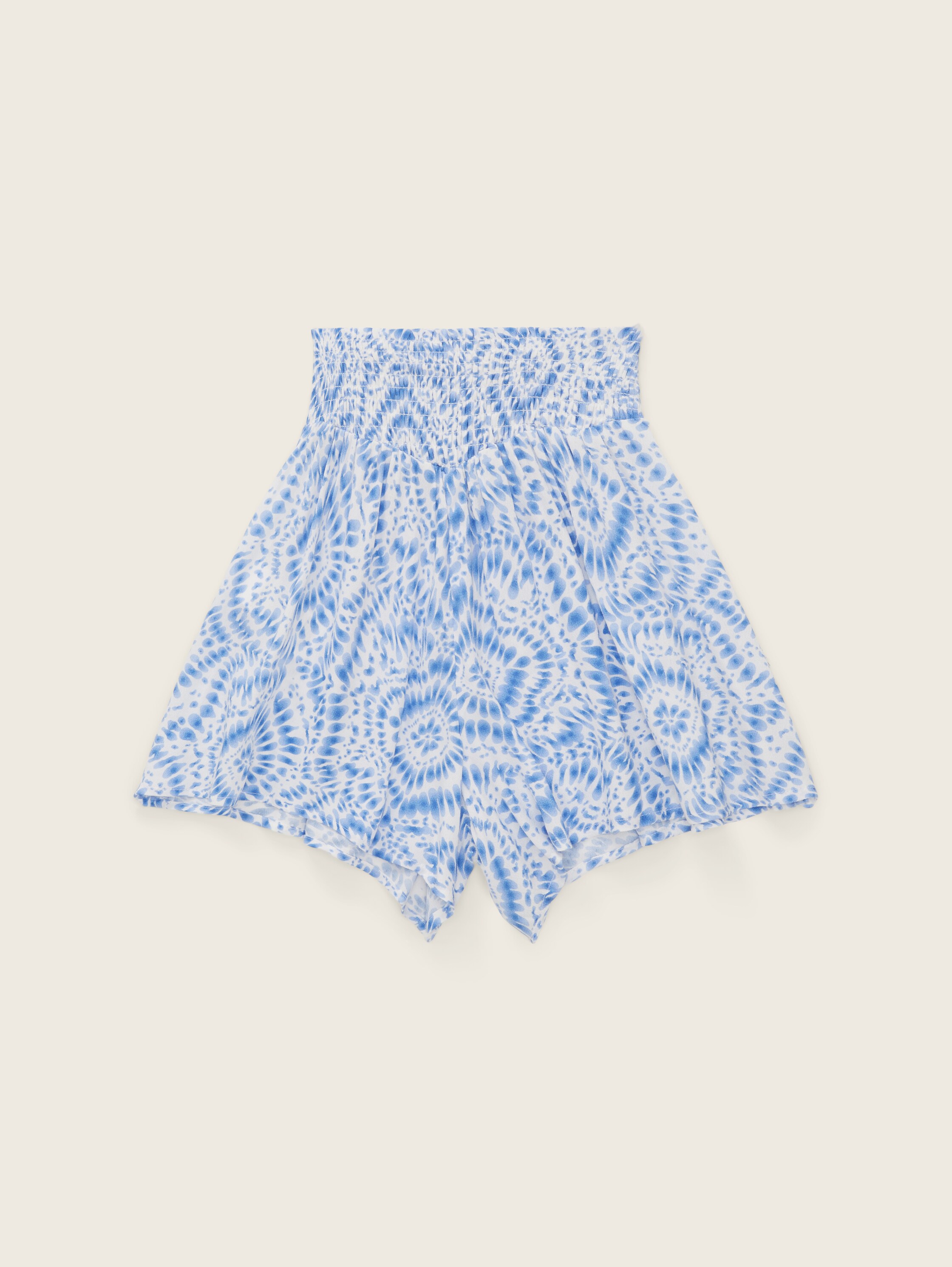 Hosenrock mit Allover-Print - blue tie dye circle