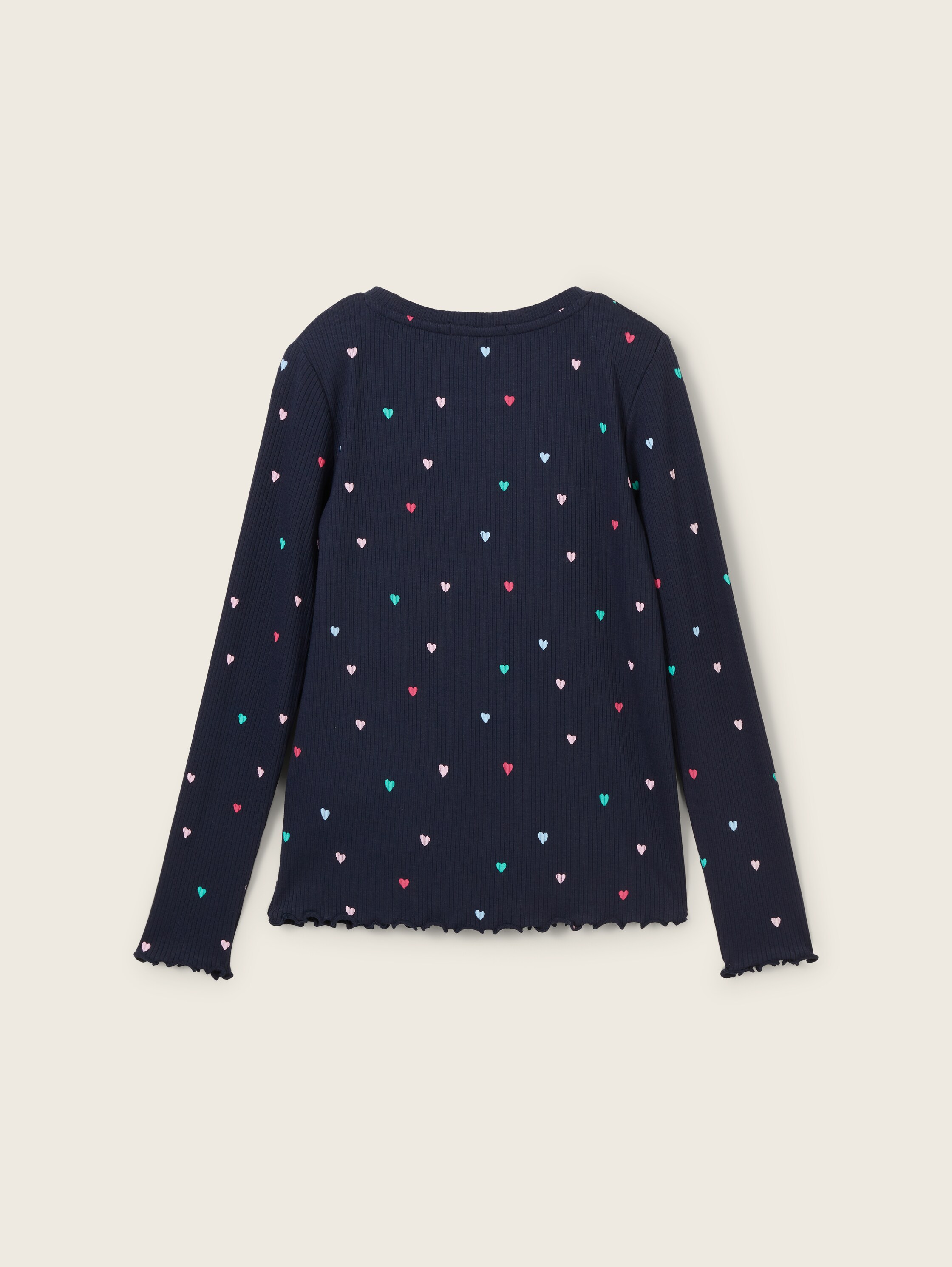 Langarmshirt mit Allover-Print - 2