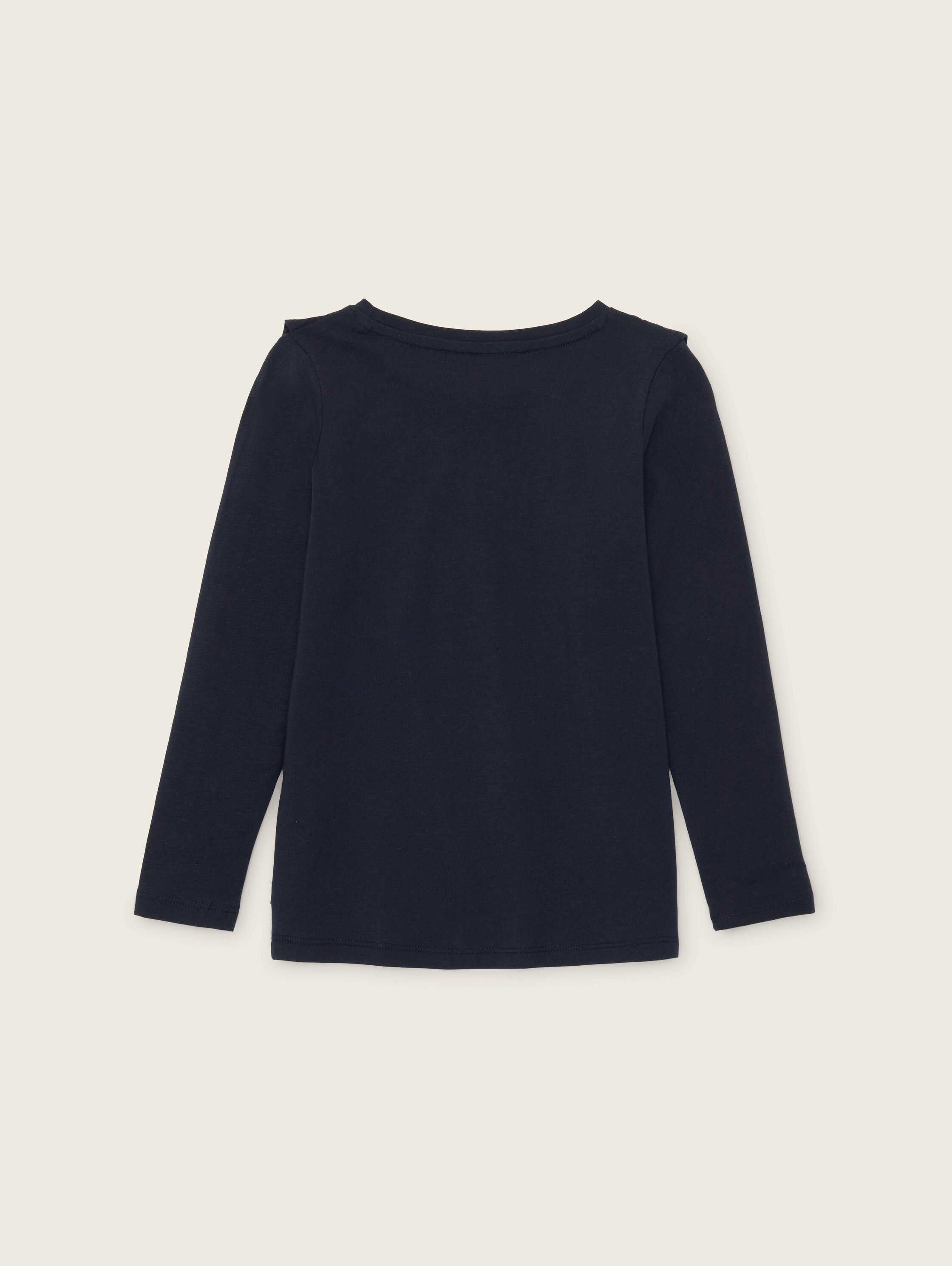 Shirt met lange mouwen en ruches - sky captain blue