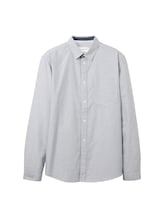 Ausgewählt, Hemd mit Streifenmuster von Tom Tailor, blau