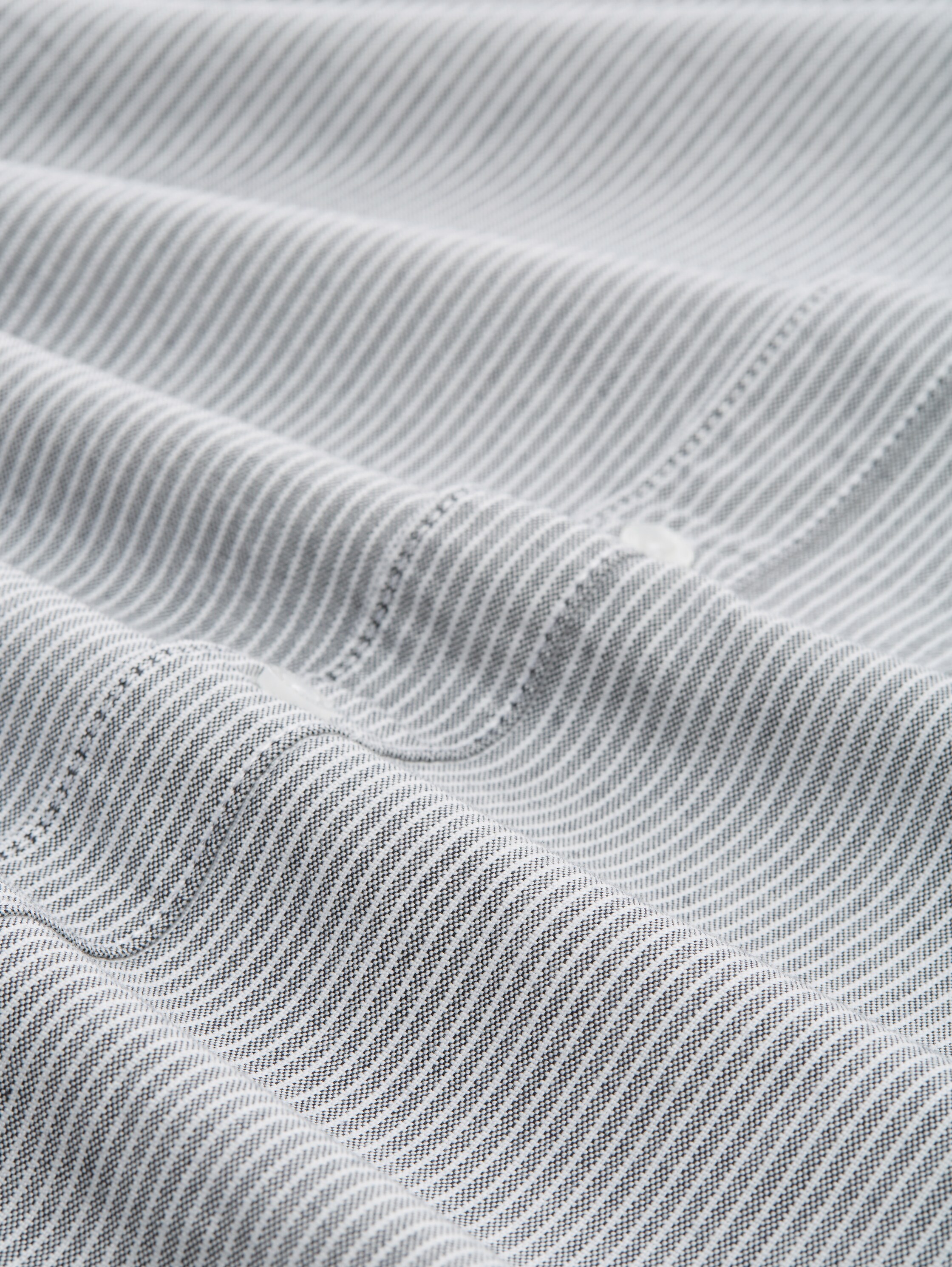 Hemd mit Streifenmuster - navy stripe - Material-Ansicht