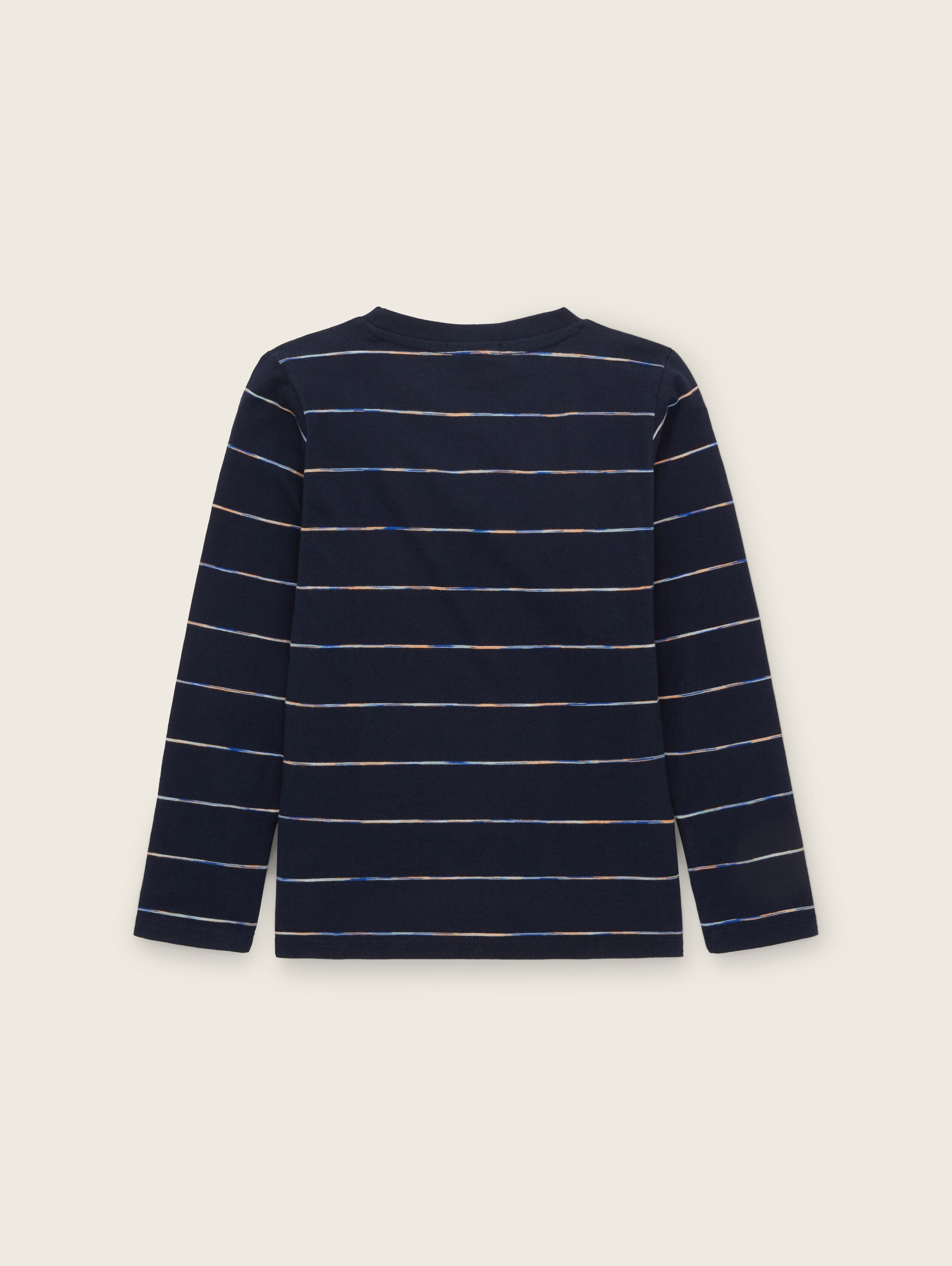 Gestreiftes Langarmshirt - 2
