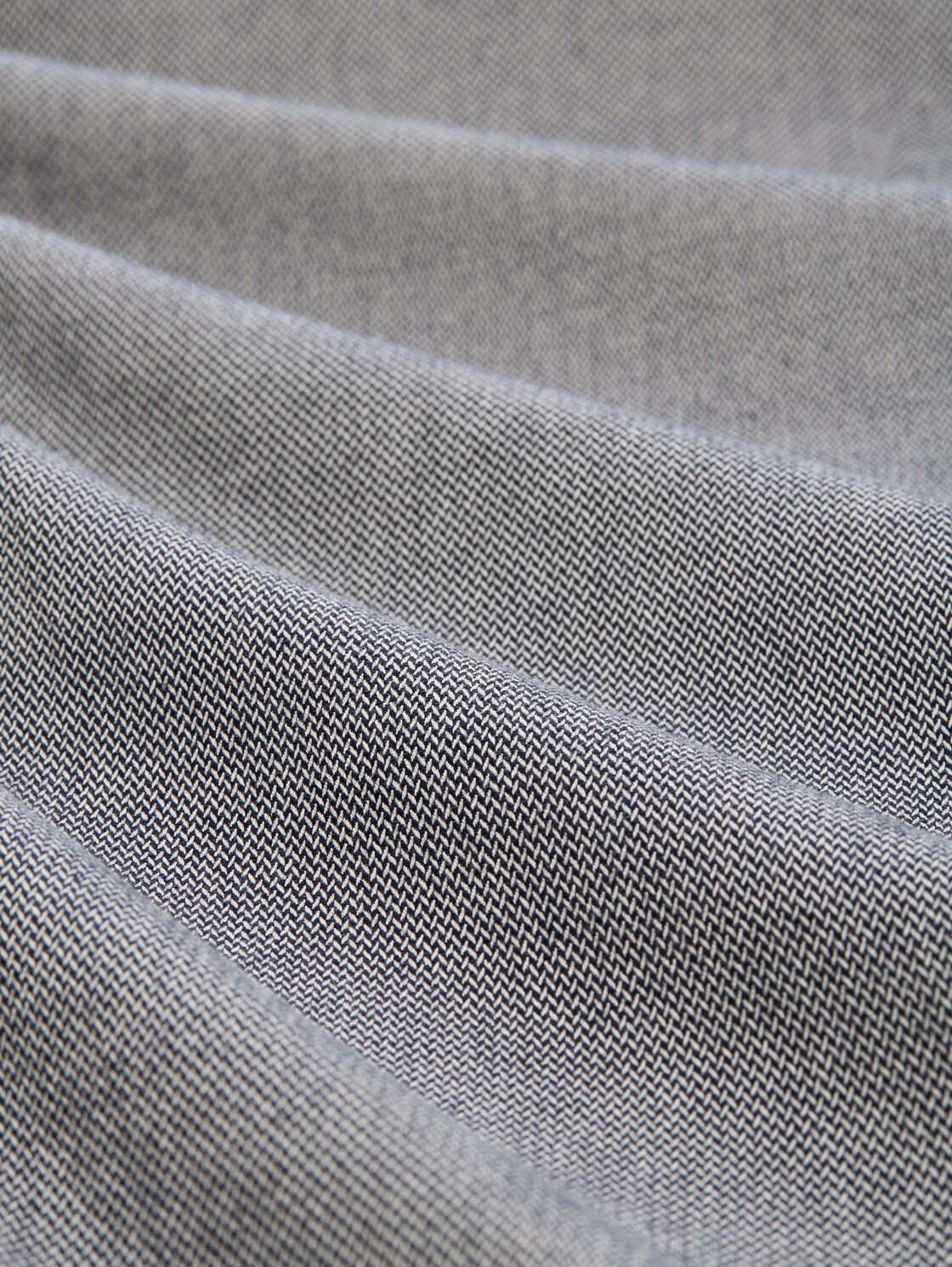 TTTRAVIS SLIM Chino Hose mit Gürtel - white navy zig zag structure - Material-Ansicht