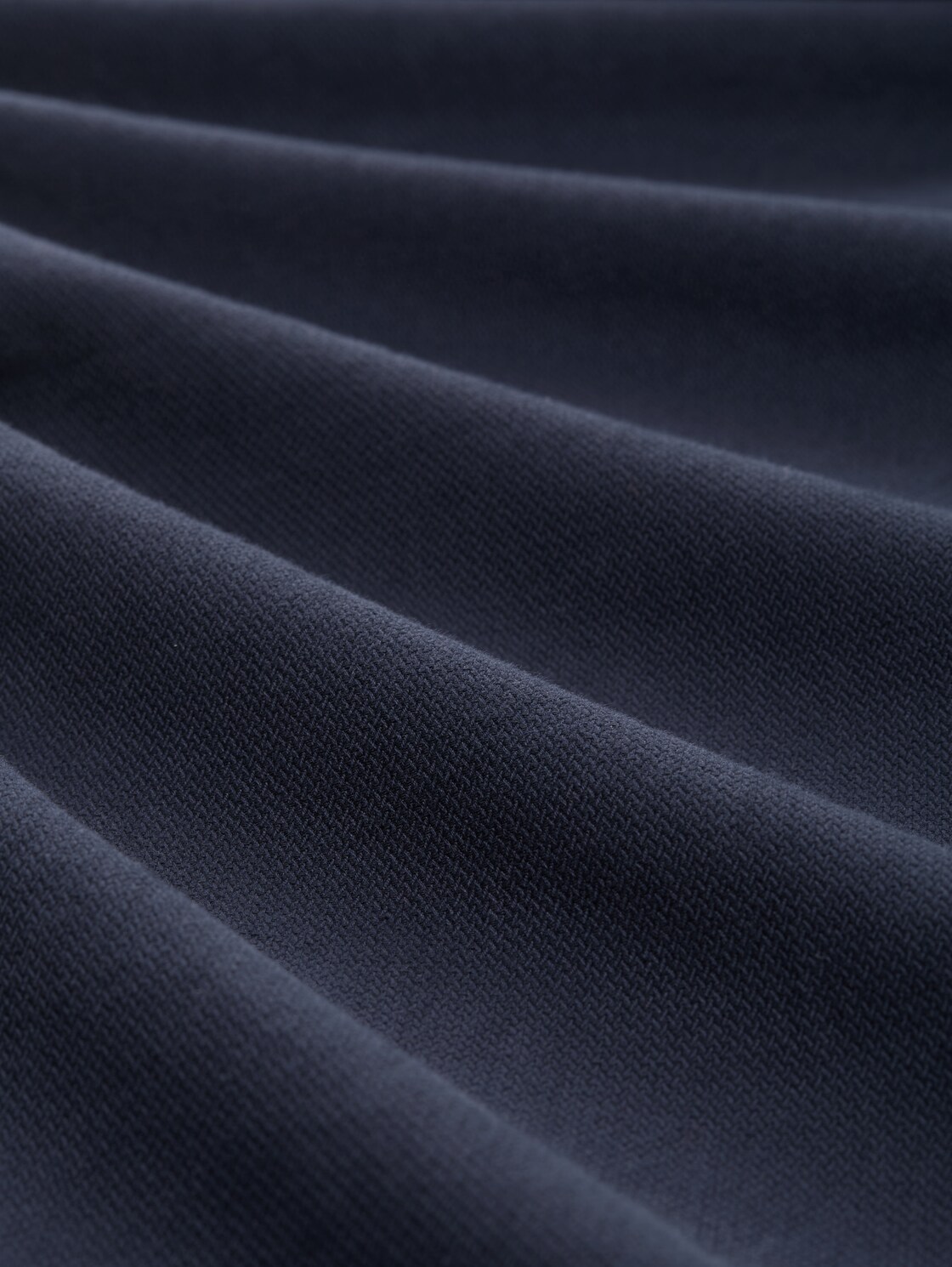 TTTRAVIS SLIM Chino Hose mit Gürtel - navy zig zag structure - Material-Ansicht