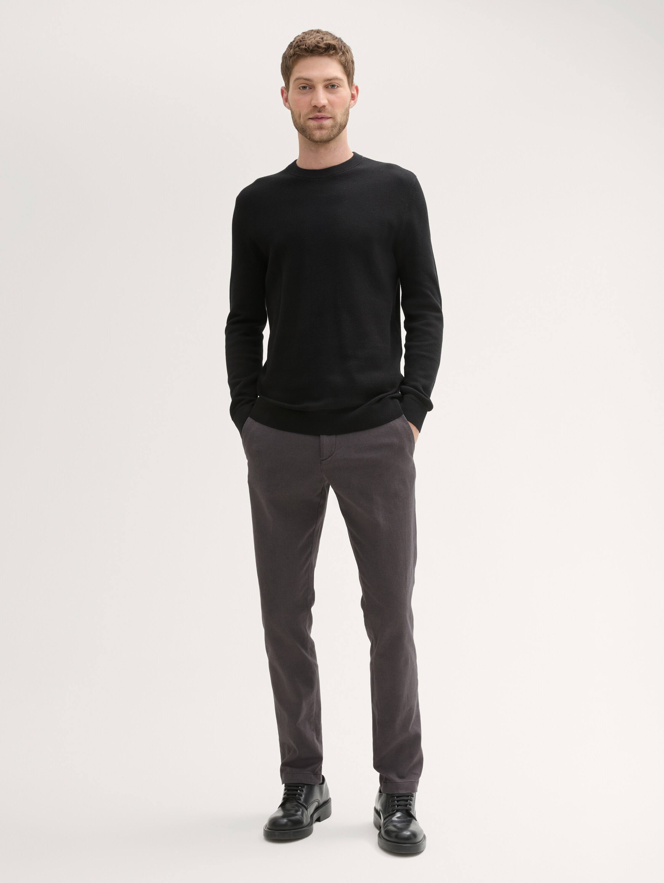 TTTRAVIS Slim Chino mit Gürtel - 1