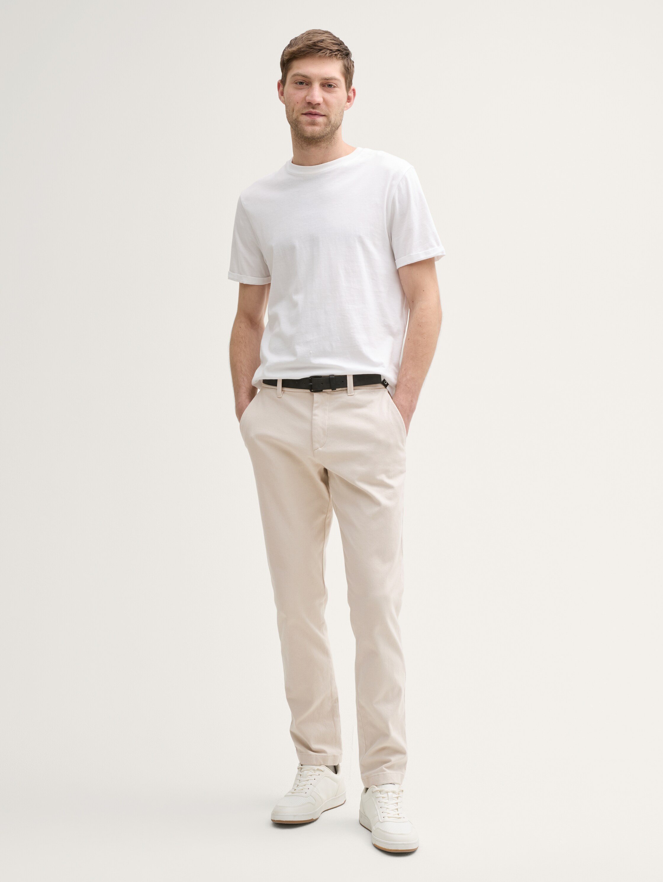 TTTRAVIS Slim Chino mit Gürtel - 0