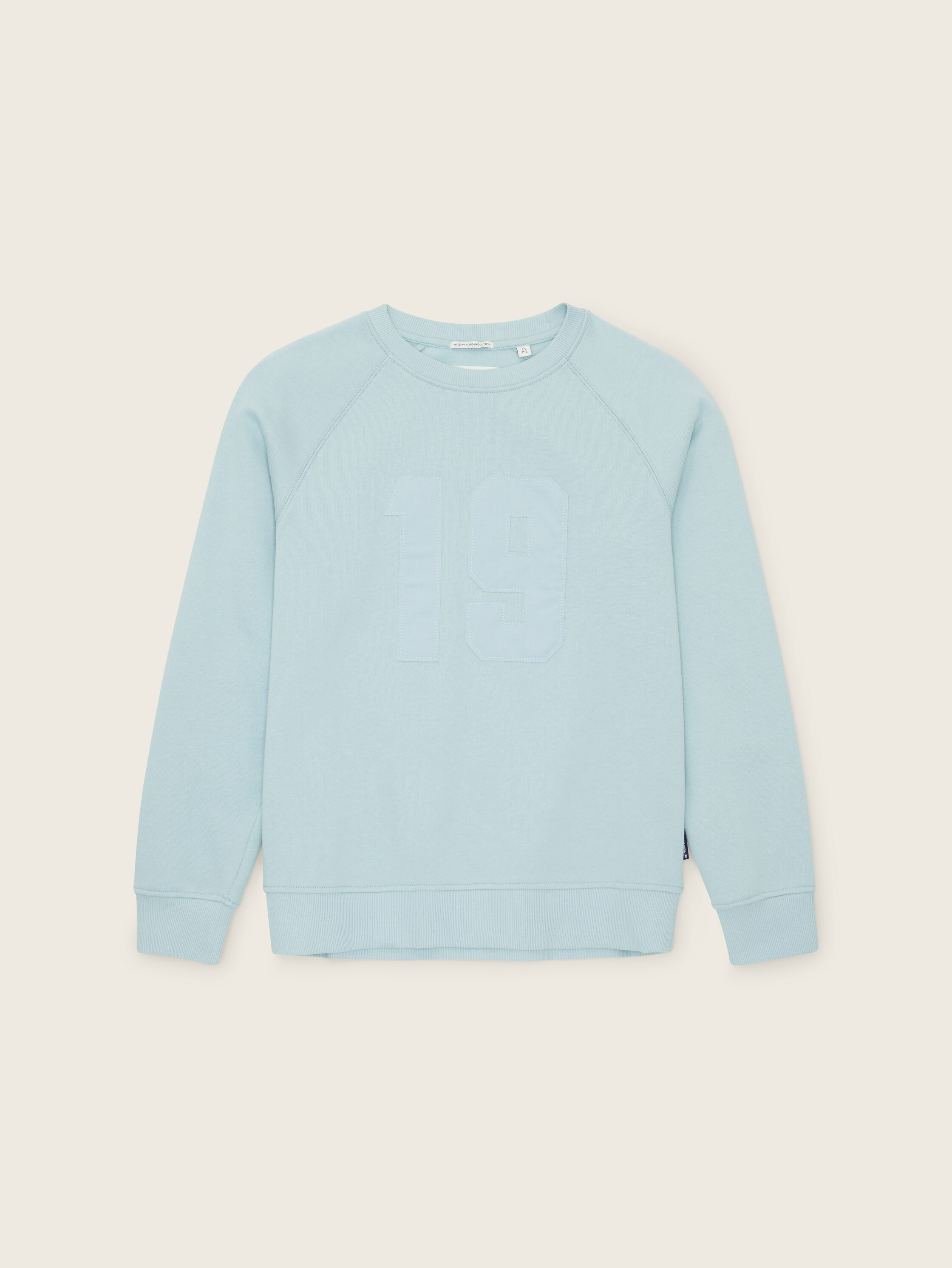Oversized Sweatshirt mit Print - 1