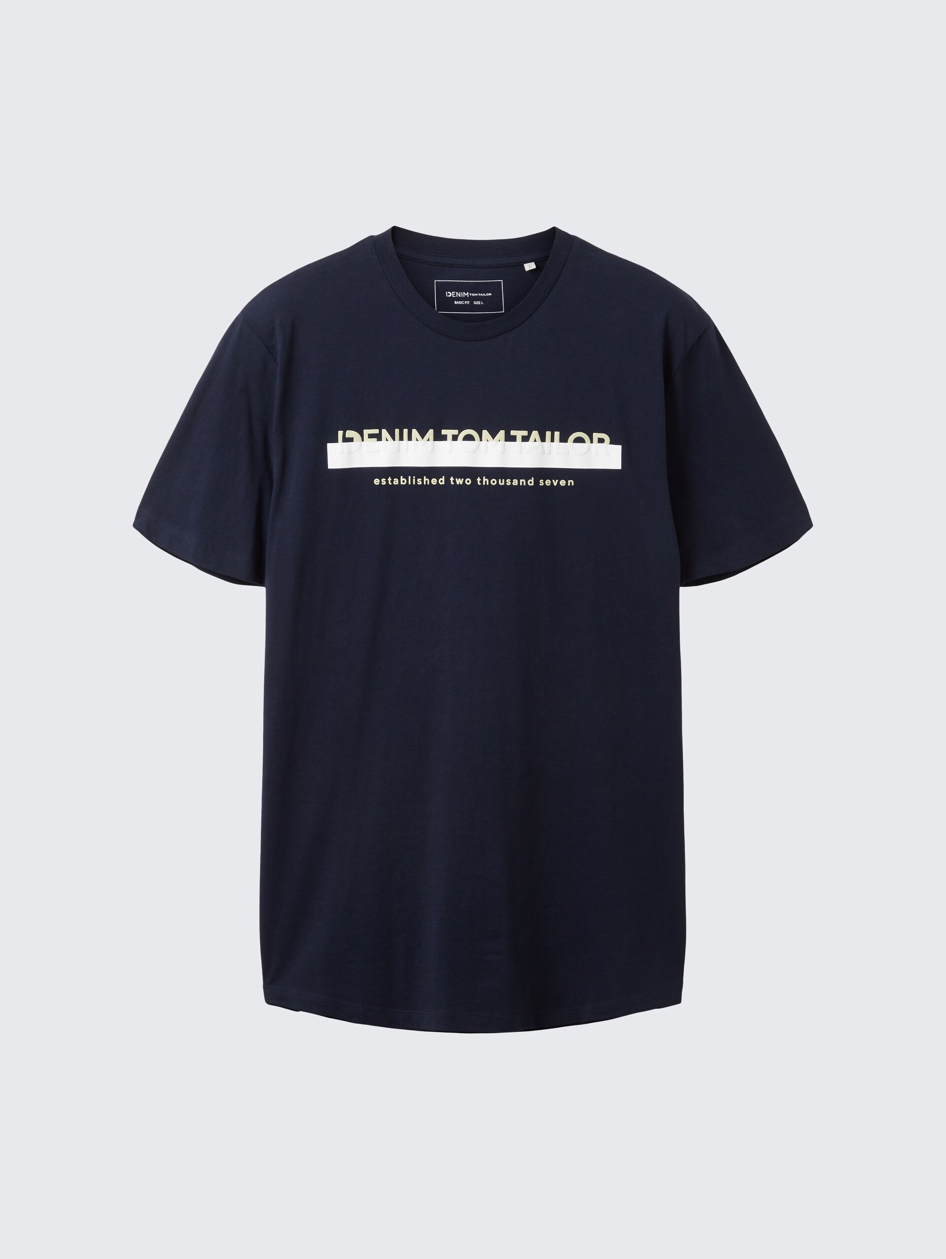 T-Shirt mit Logo-Print - sky captain blue - Vorder-Produkt-Ansicht