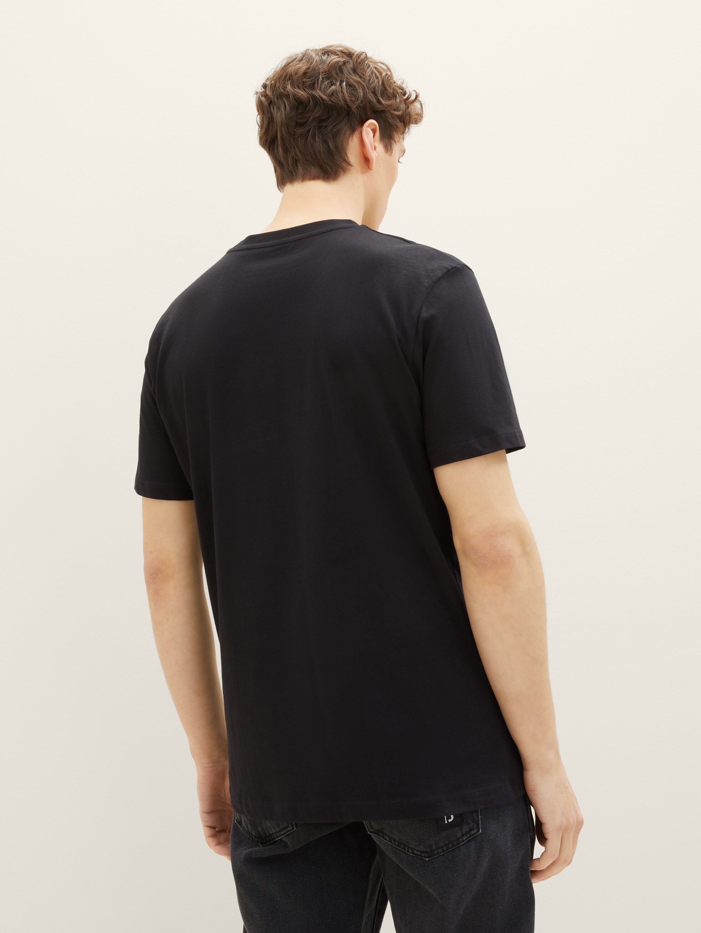 T-Shirt mit Logo Print - 4