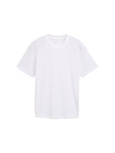 Ausgewählt, Basic T-Shirt von Tom Tailor, weiß