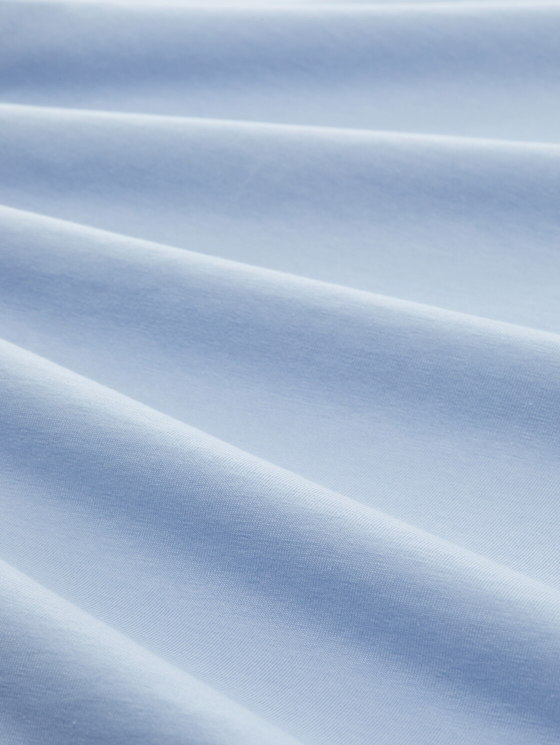 Basic T-Shirt - Brunnera Blue - Material-Ansicht