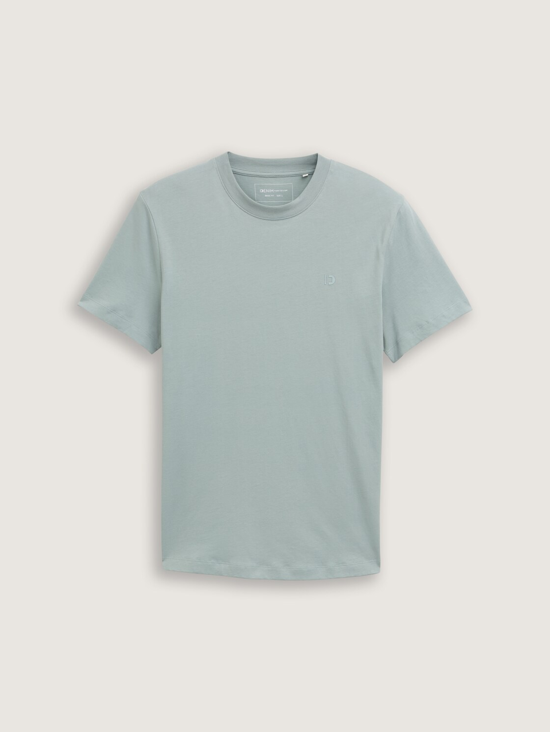 Basic T-Shirt - light ice blue - Vorder-Produkt-Ansicht