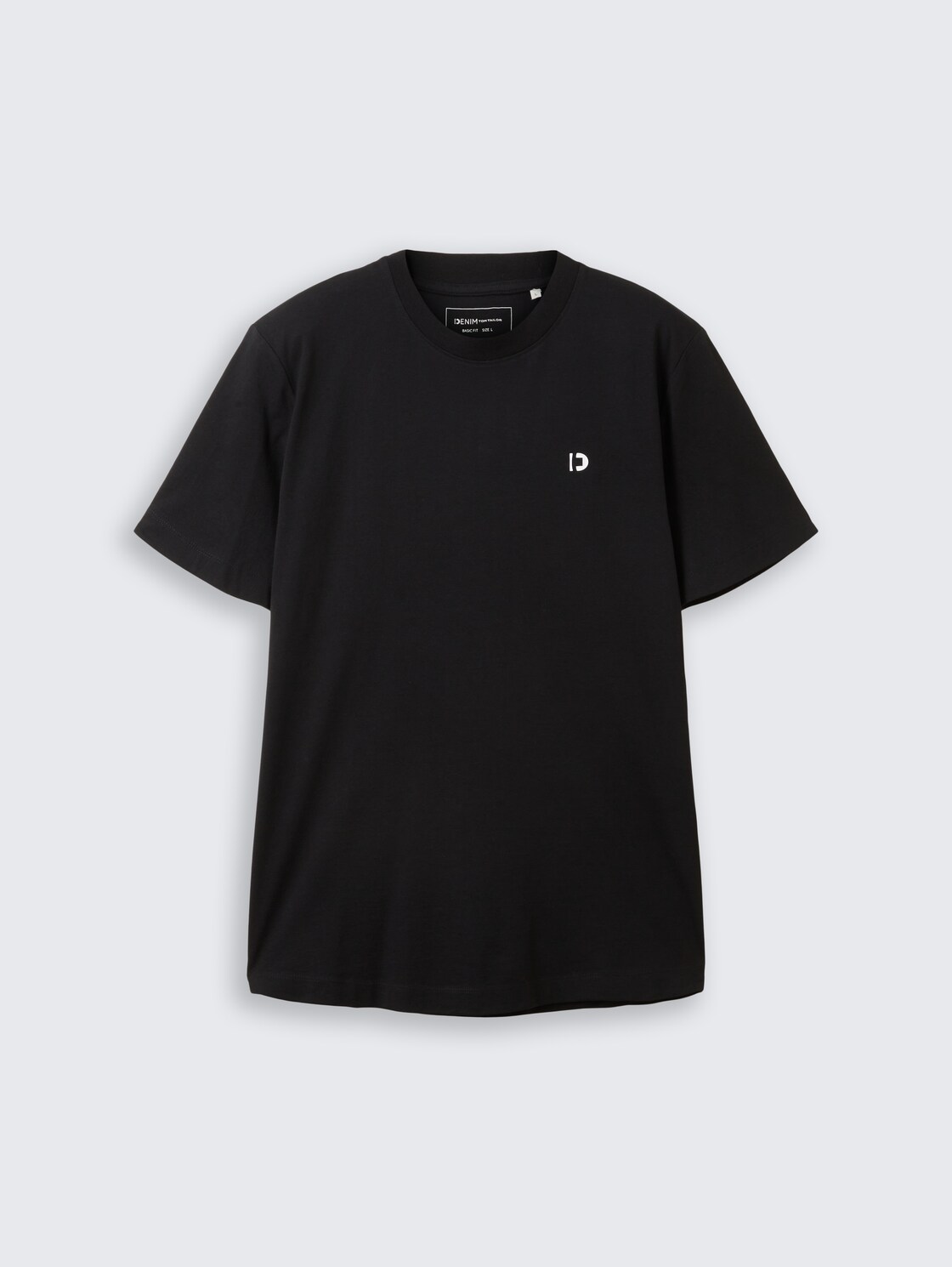 Basic T-Shirt - Black - Vorder-Produkt-Ansicht