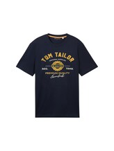 Nicht ausgewählt, T-Shirt mit Logo-Print von , blau