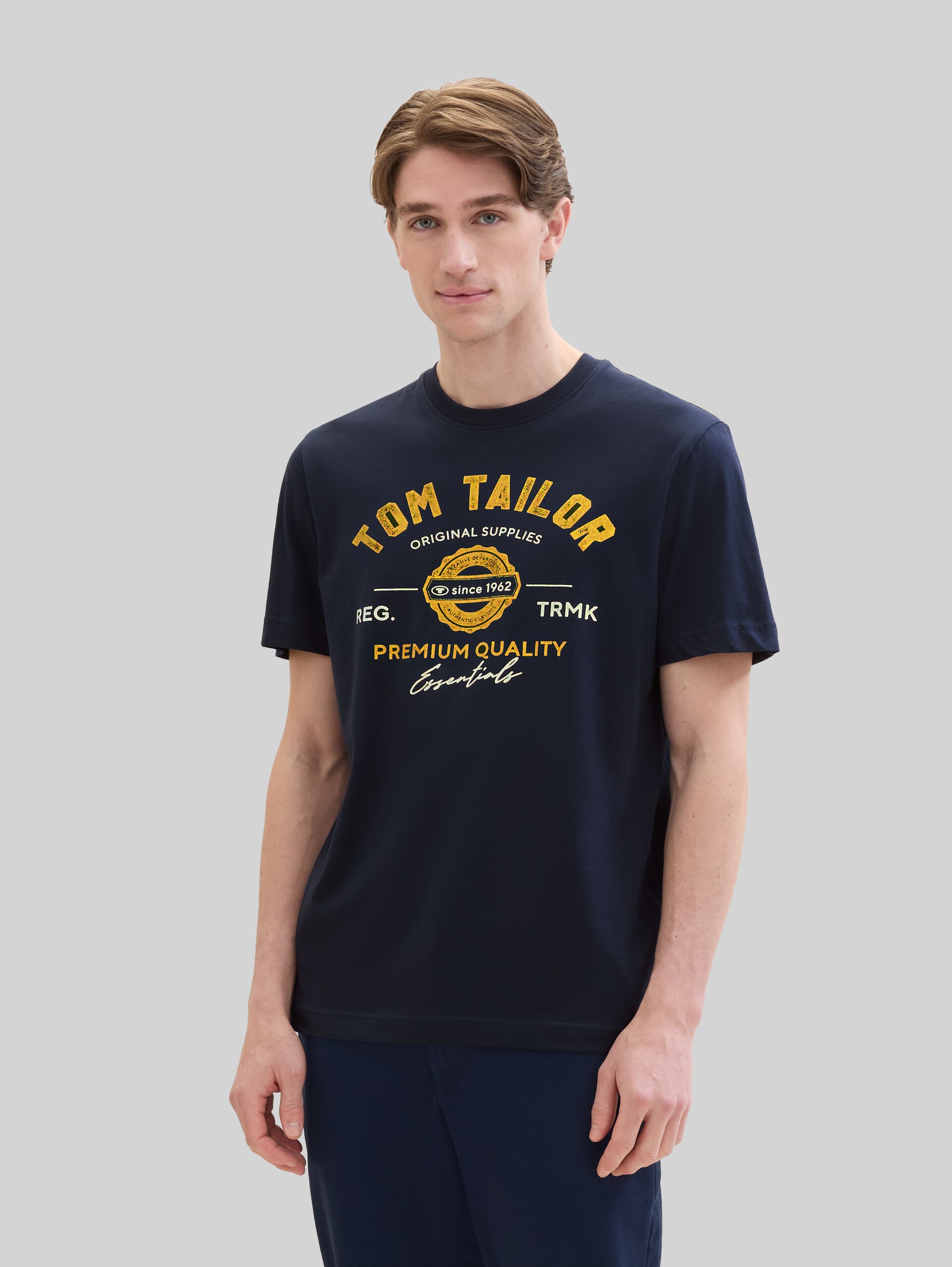 T-shirt with logo print - Dark Blue