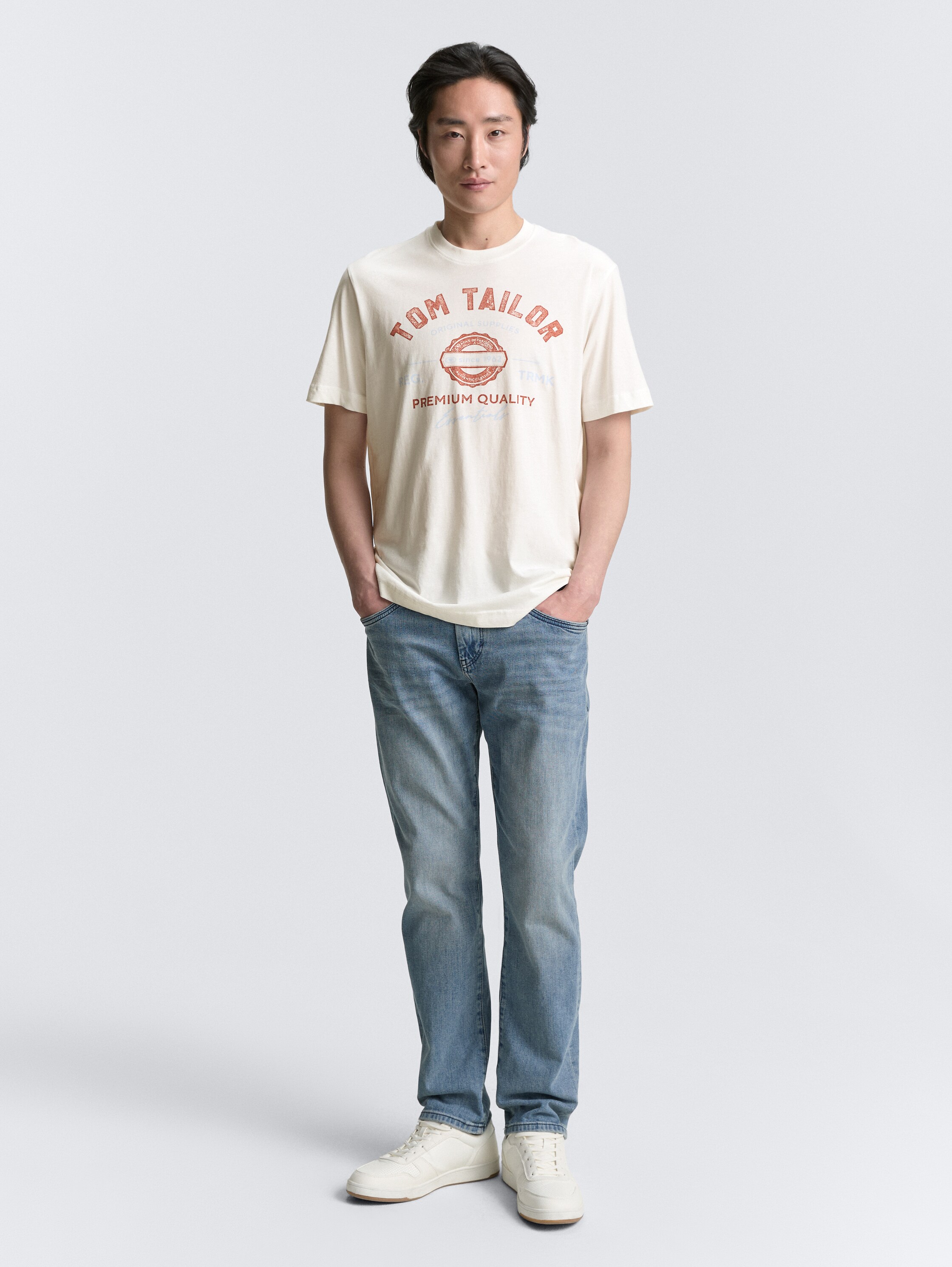 T-Shirt mit Logo-Print - off_white_1 - 