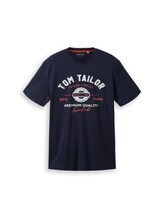 Nicht ausgewählt, T-Shirt mit Logo-Print von , blau