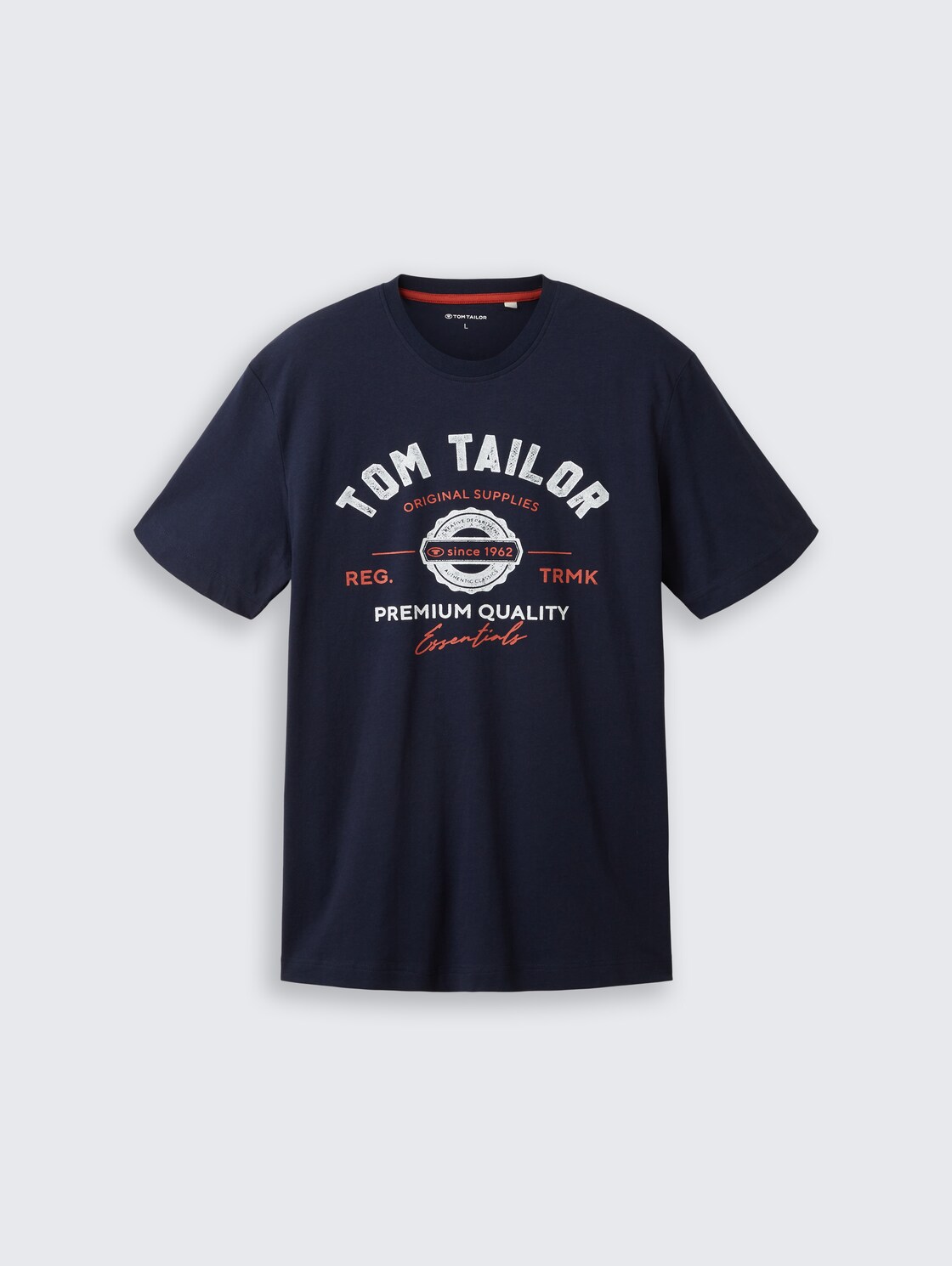 T-Shirt mit Logo-Print - sky captain blue - Vorder-Produkt-Ansicht