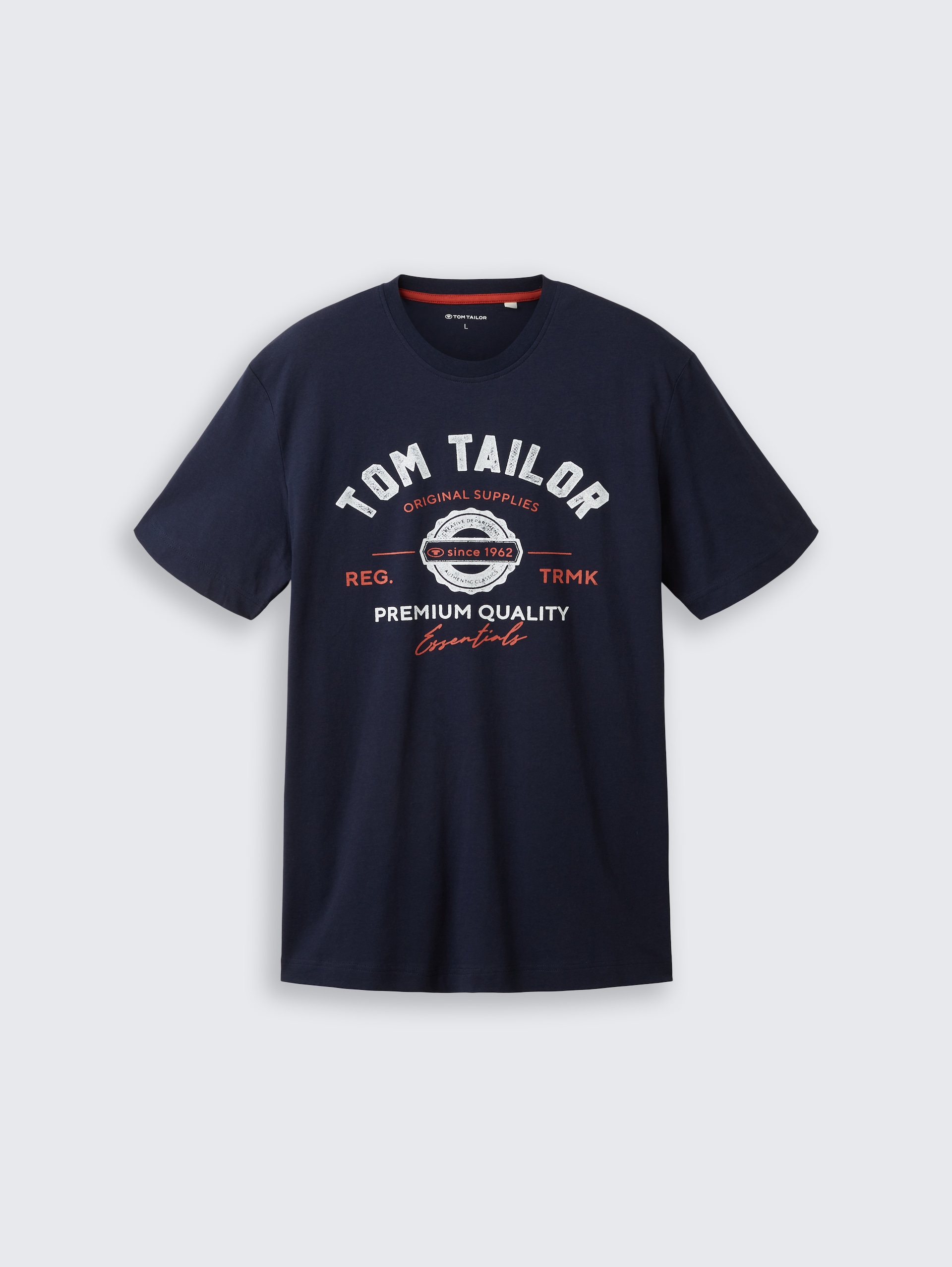 T-Shirt mit Logo-Print - sky captain blue - Vorder-Produkt-Ansicht