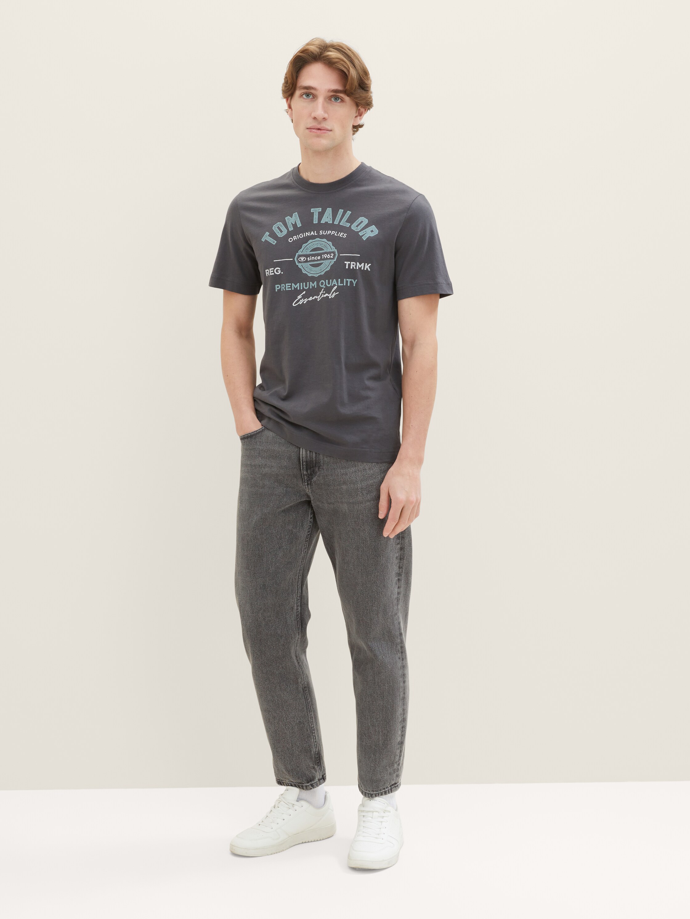 T-Shirt mit Logo-Print - 1