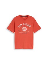 Nicht ausgewählt, T-Shirt mit Logo-Print von , rot