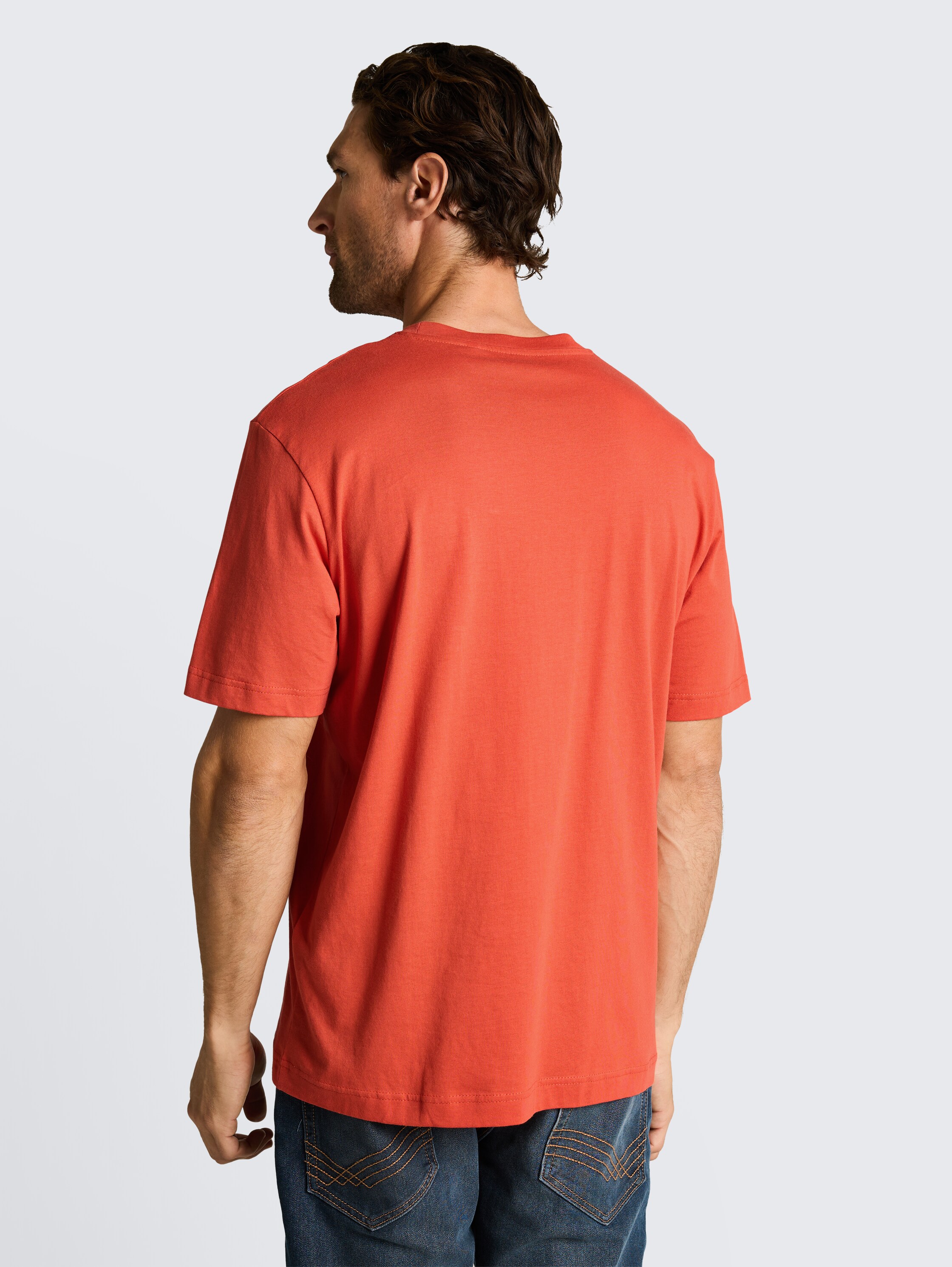 T-shirt with logo print - chili_orange - 