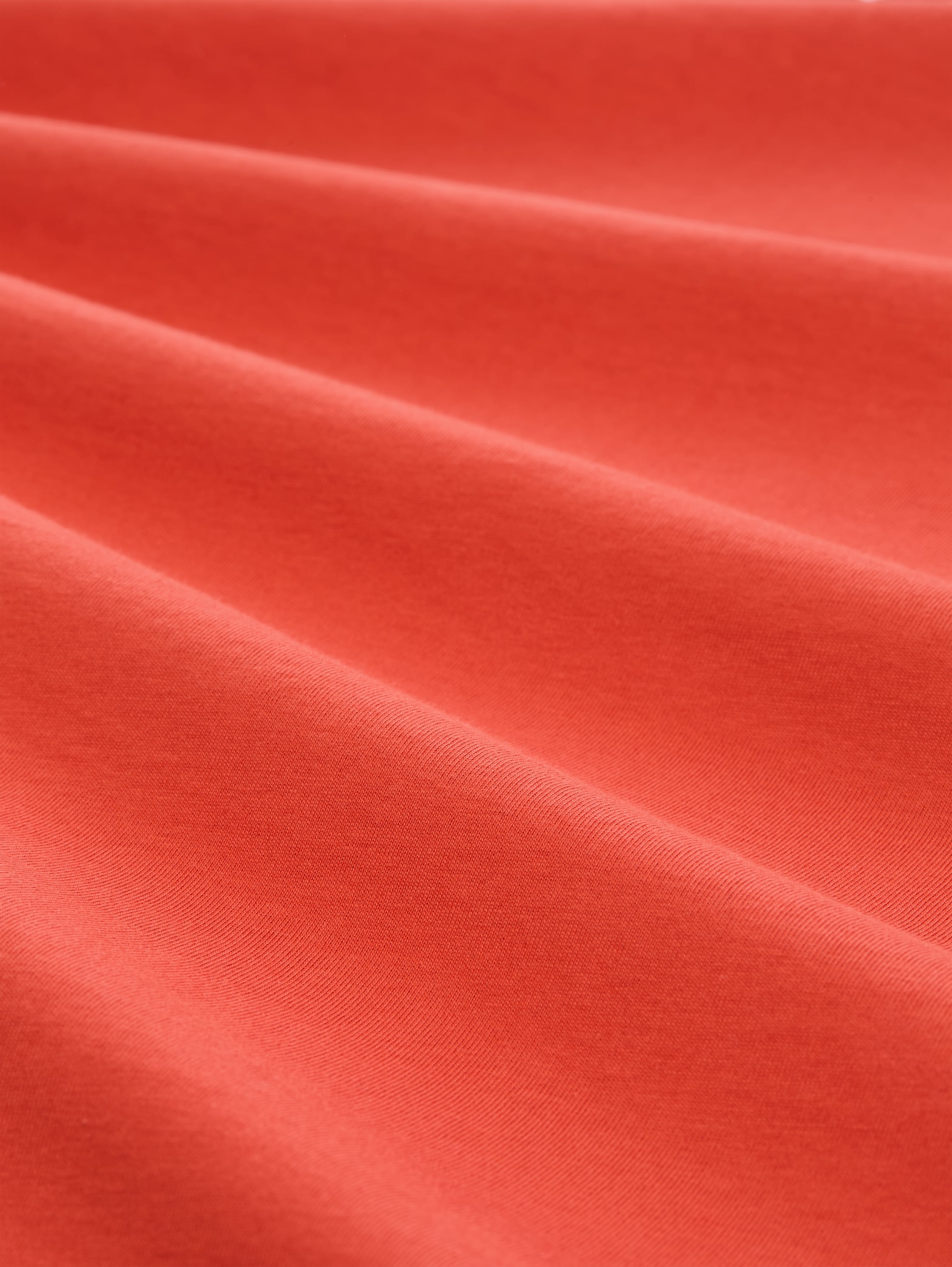 T-shirt with logo print - Chili Orange - Material view