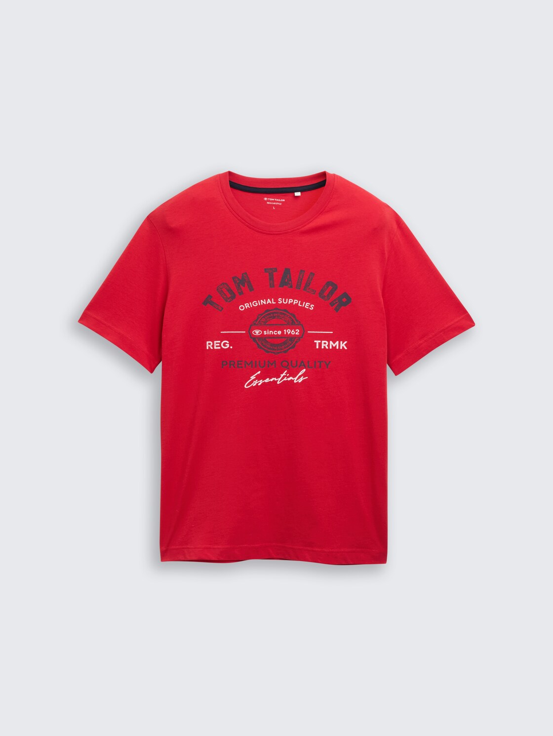 T-Shirt mit Logo-Print - Samba Red - Vorder-Produkt-Ansicht