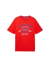 Nicht ausgewählt, T-Shirt mit Logo-Print von , rot