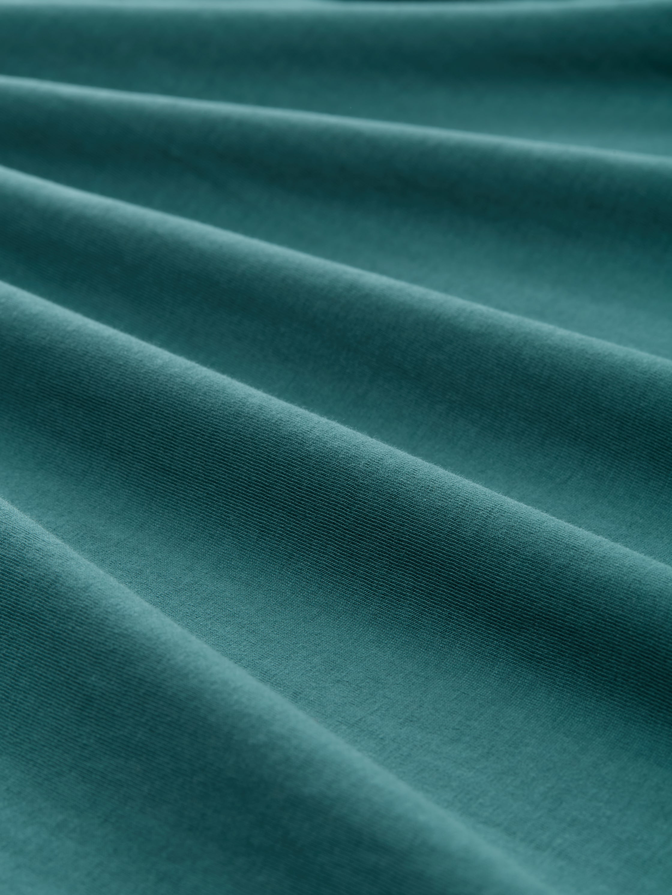 T-Shirt mit Logo-Print - Jasper Green - Material-Ansicht