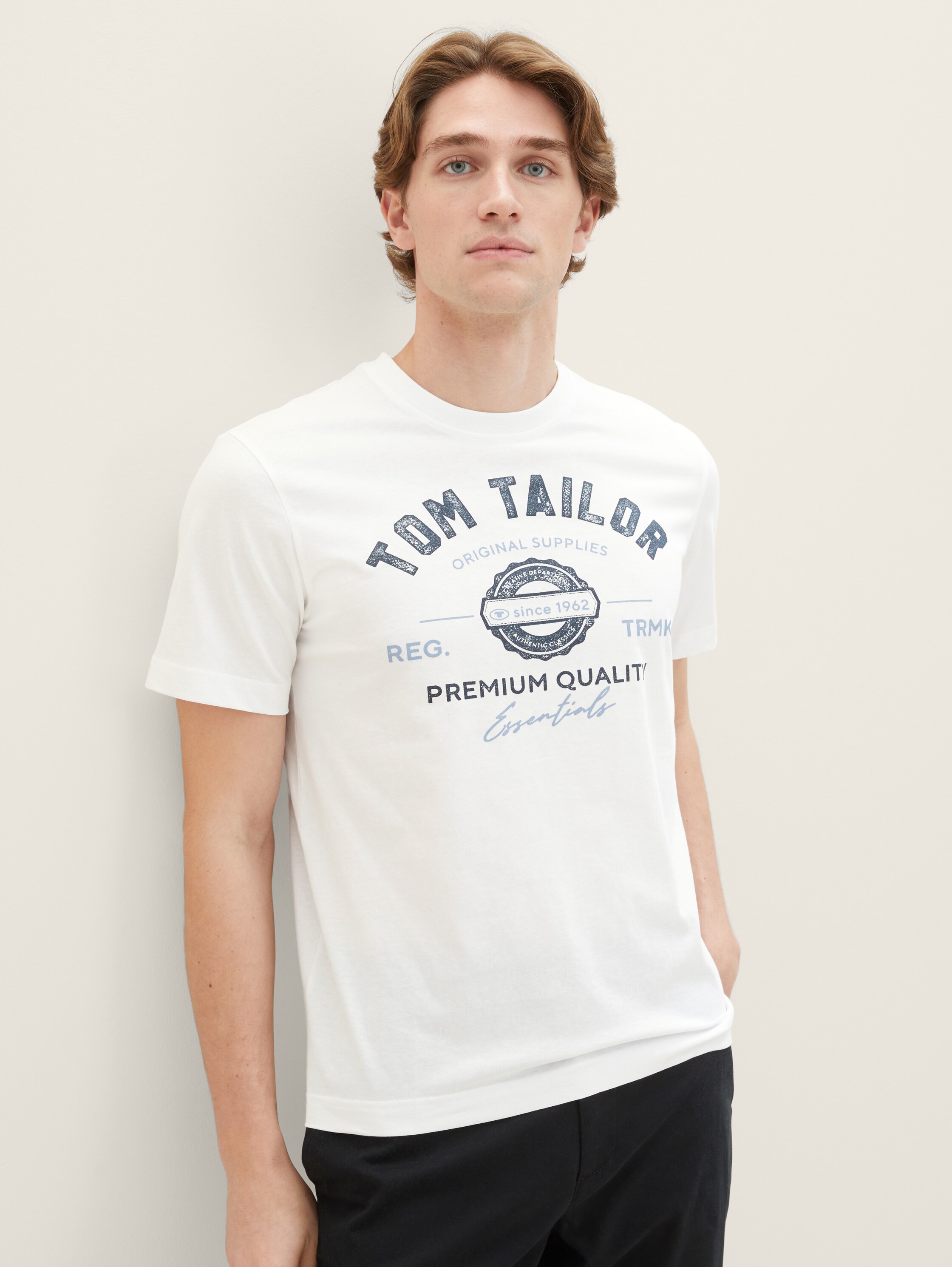 T-Shirt mit Logo-Print - 1