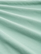 T-Shirt mit Logo-Print - dust green - Material-Ansicht