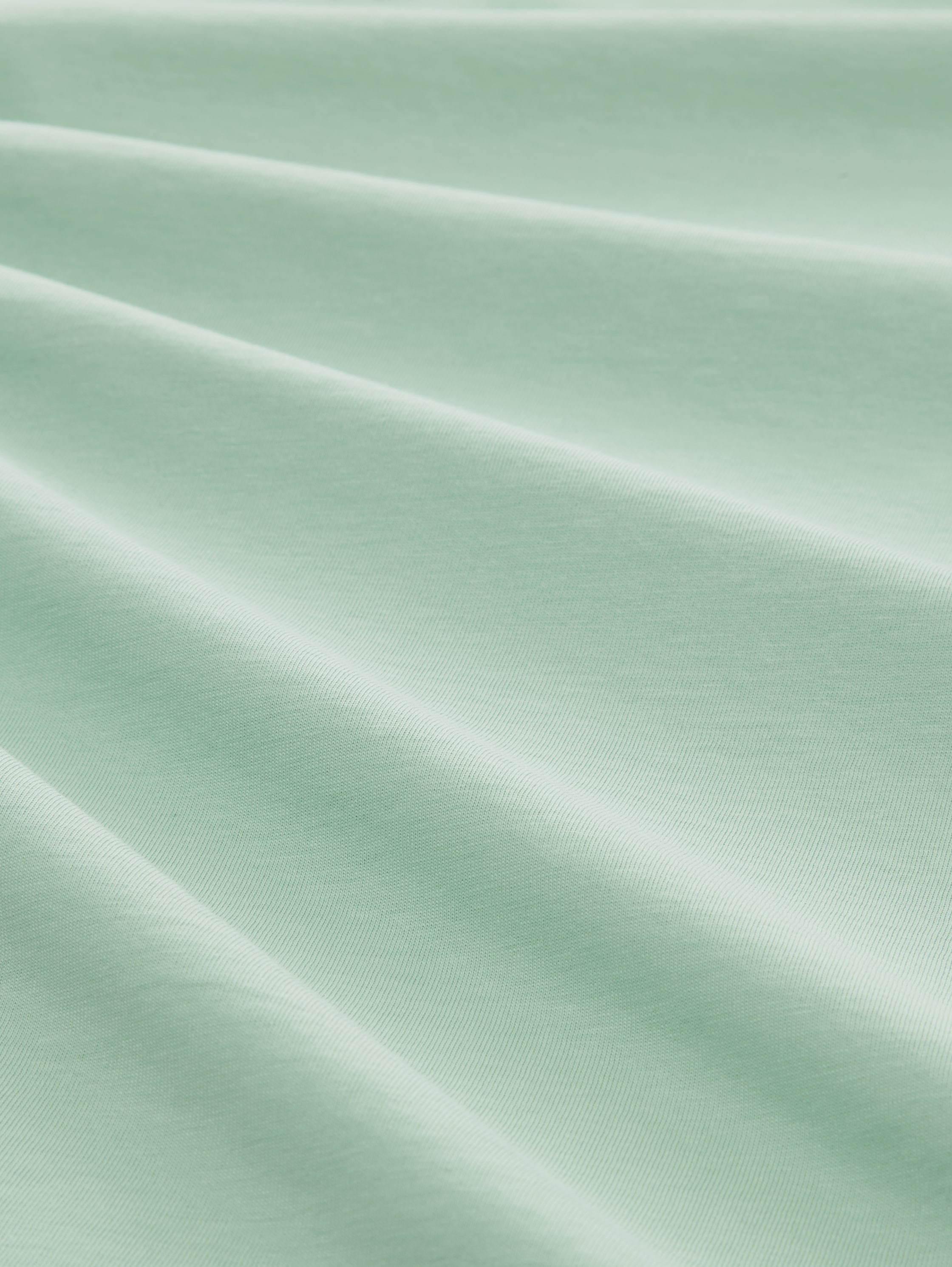 T-Shirt mit Logo-Print - paradise mint - Material-Ansicht