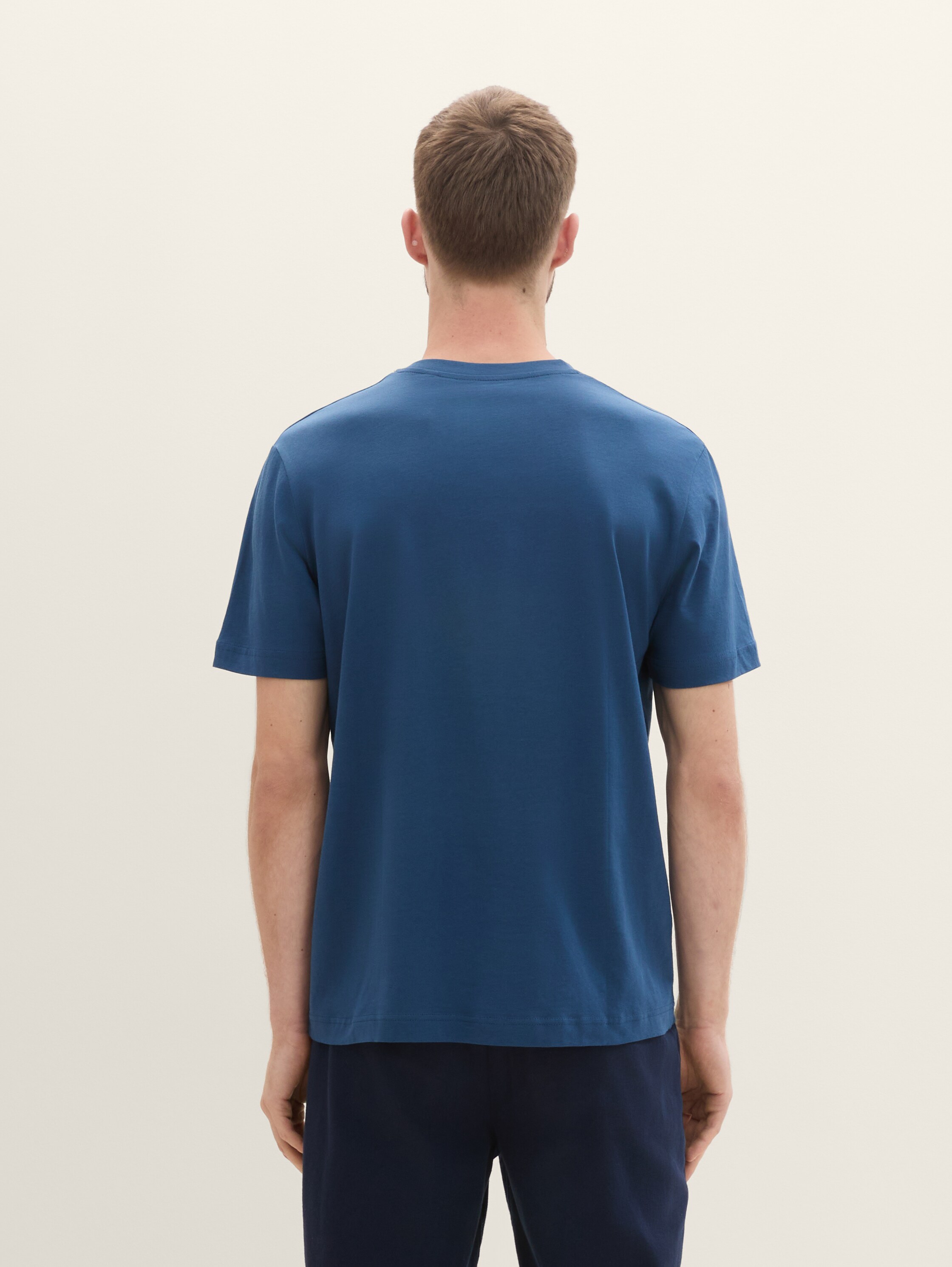 T-Shirt mit Logo-Print - nighttime_blue - 