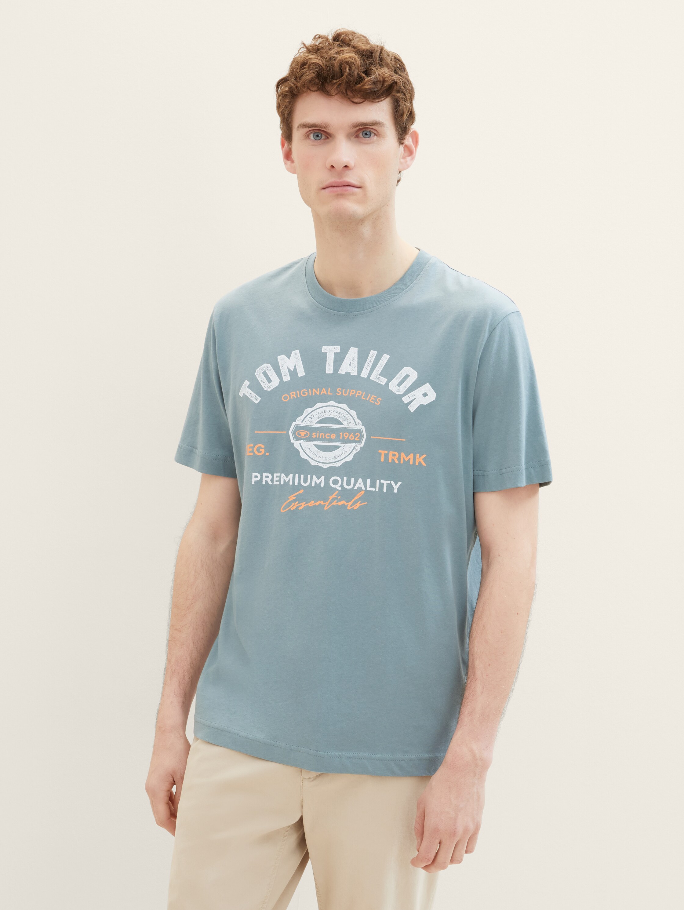 T-Shirt mit Logo-Print - 0