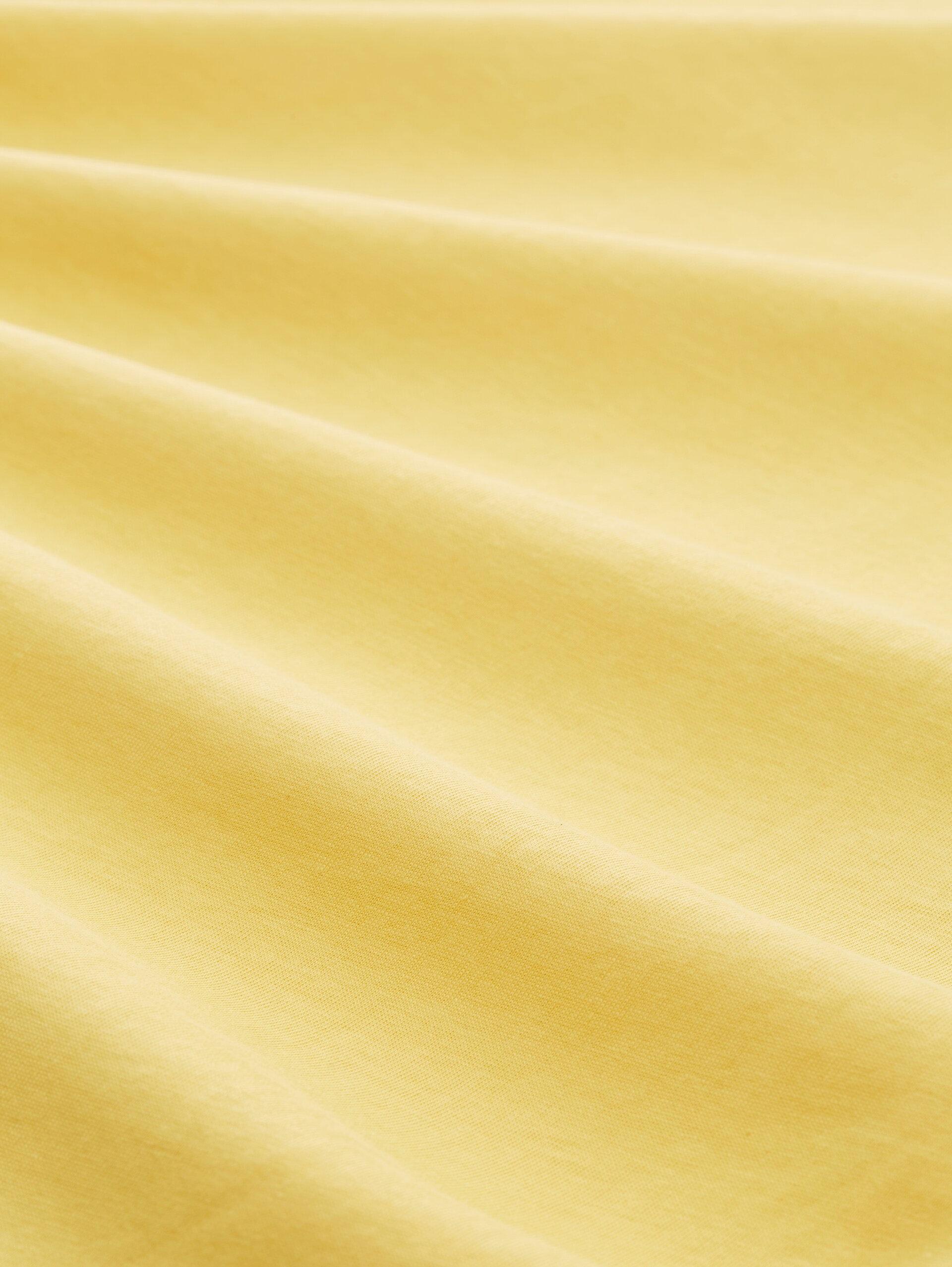 T-shirt met logo-opdruk - sunny yellow - Materiaalweergave