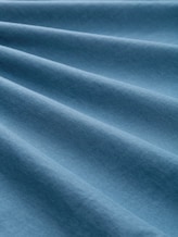 T-shirt with logo print - real teal blue - Material view
