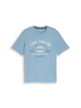 Nicht ausgewählt, T-Shirt mit Logo-Print von , blau