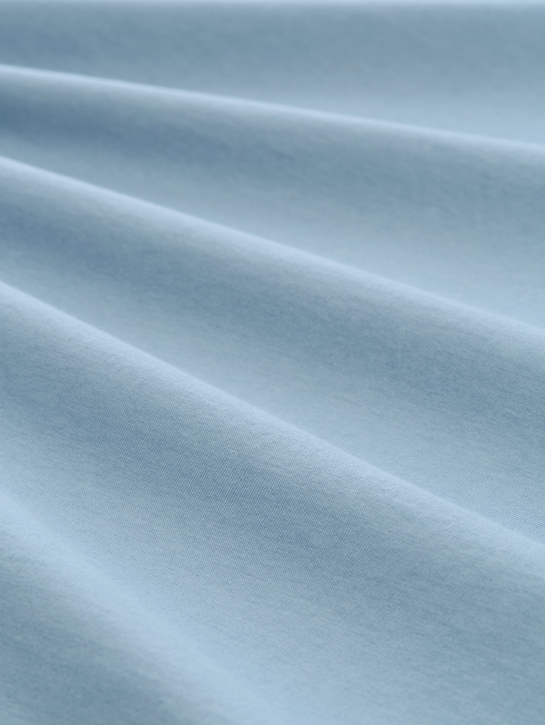 T-Shirt mit Logo-Print - mountain spring blue - Material-Ansicht