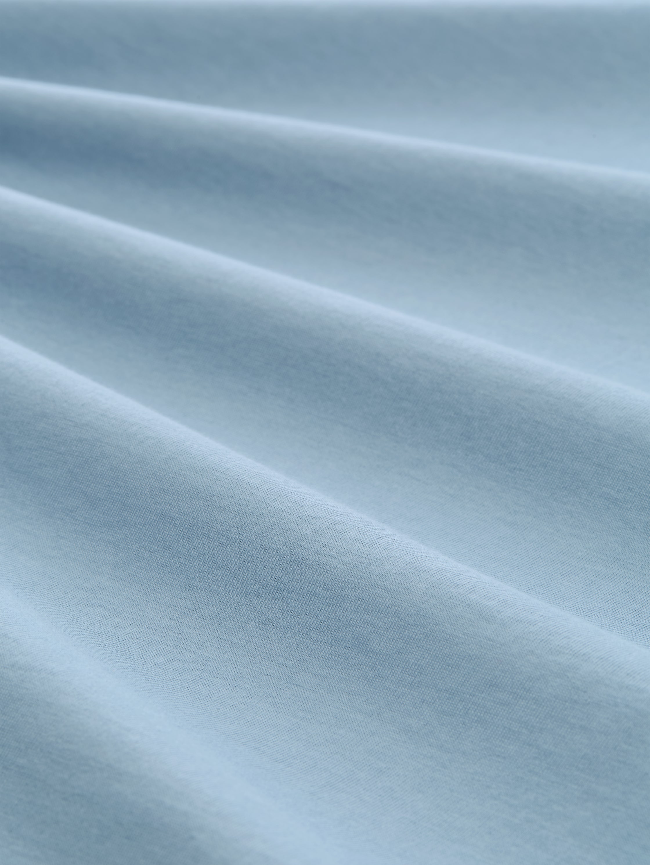 T-shirt with logo print - mountain spring blue - Material view