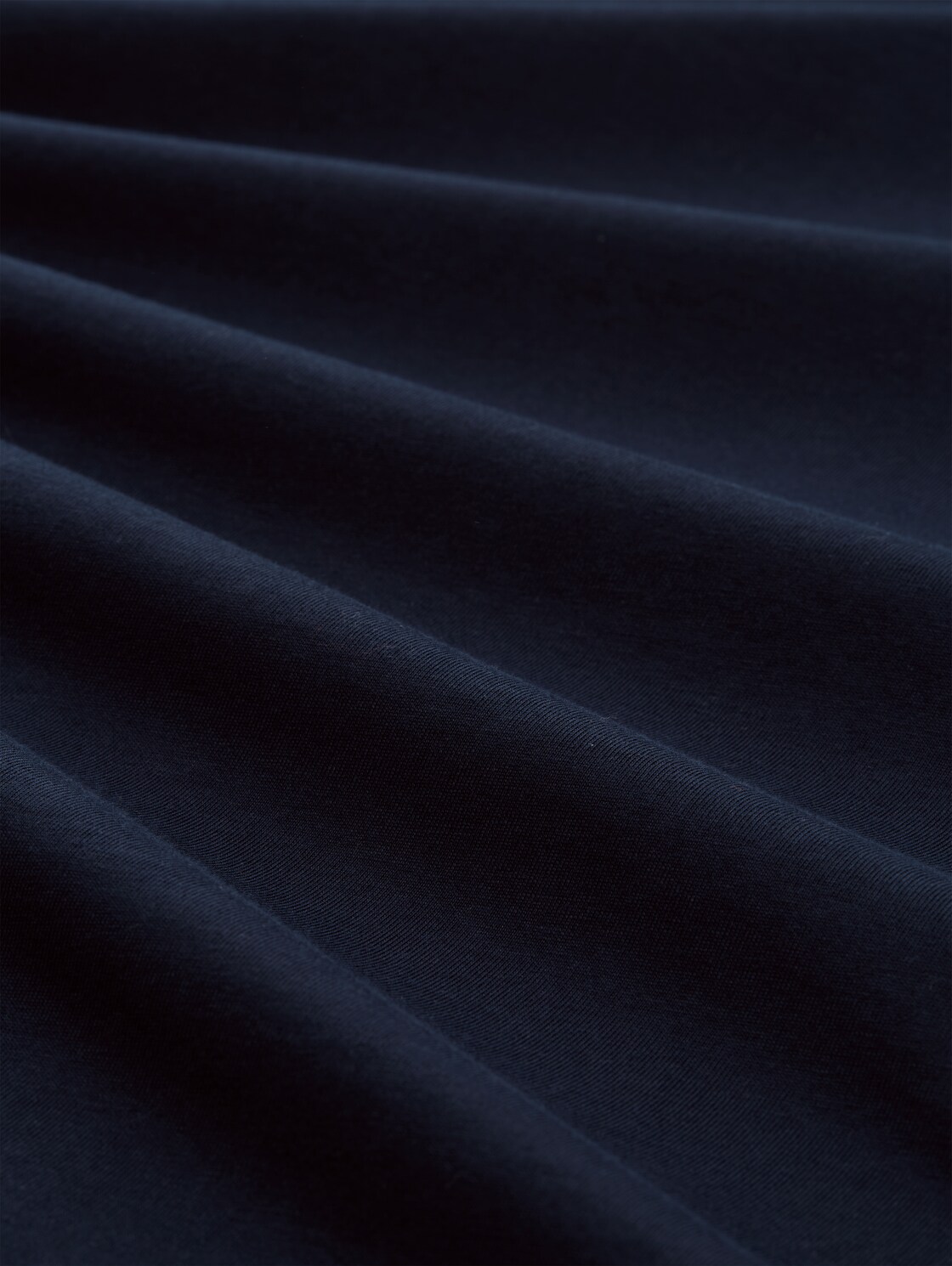 T-Shirt mit Logo-Print - dark blue silhouette - Material-Ansicht